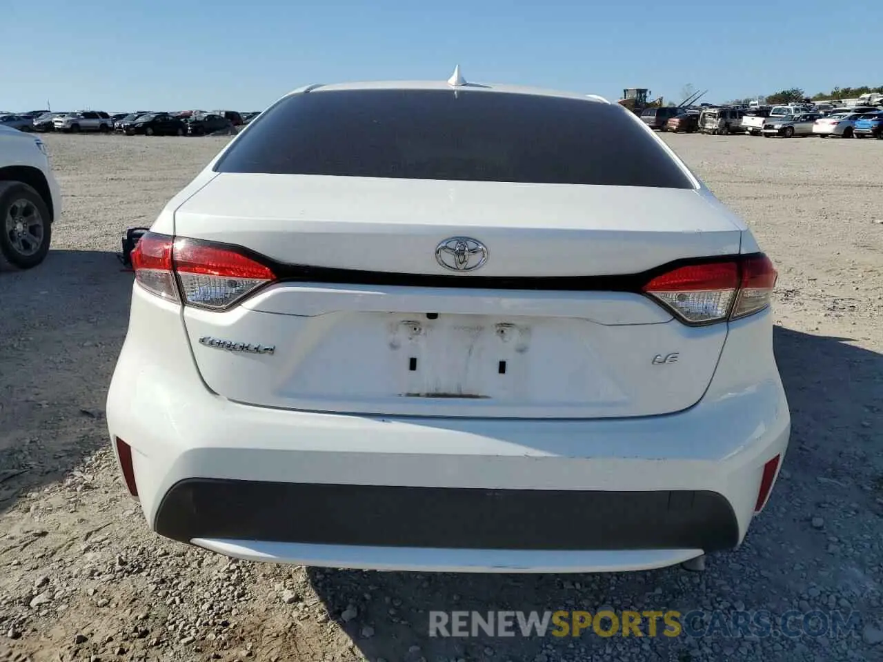 6 fotografías del automóvil dañado JTDHPRAE4LJ070208 TOYOTA COROLLA 2020