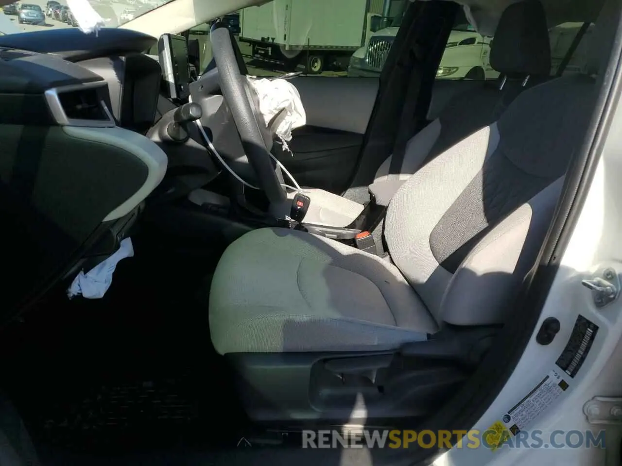 7 fotografías del automóvil dañado JTDHPRAE4LJ070208 TOYOTA COROLLA 2020