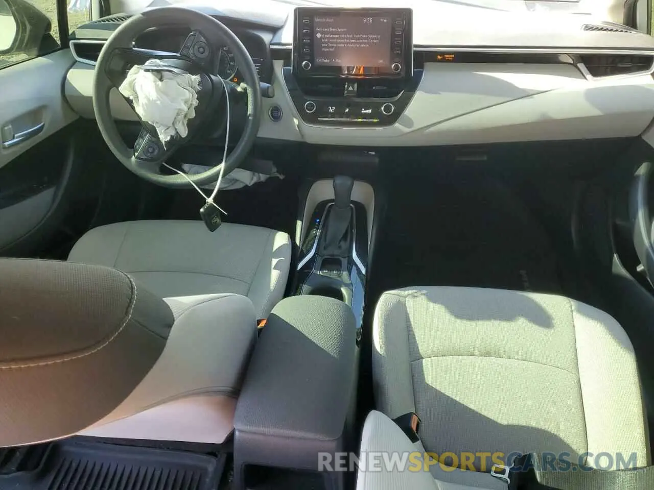 8 fotografías del automóvil dañado JTDHPRAE4LJ070208 TOYOTA COROLLA 2020