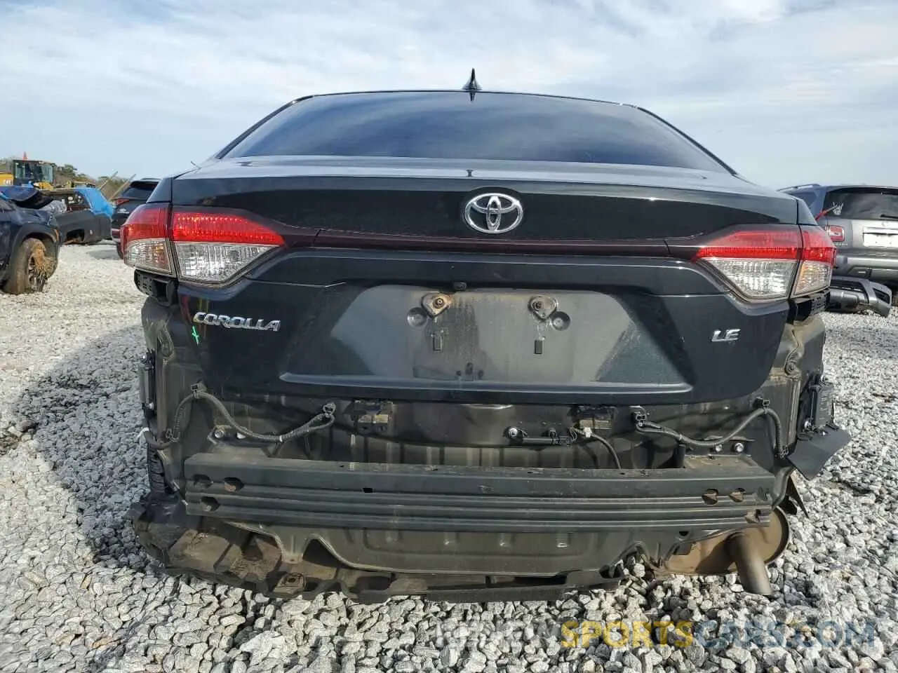 6 fotografías del automóvil dañado JTDHPRAE5LJ067866 TOYOTA COROLLA 2020