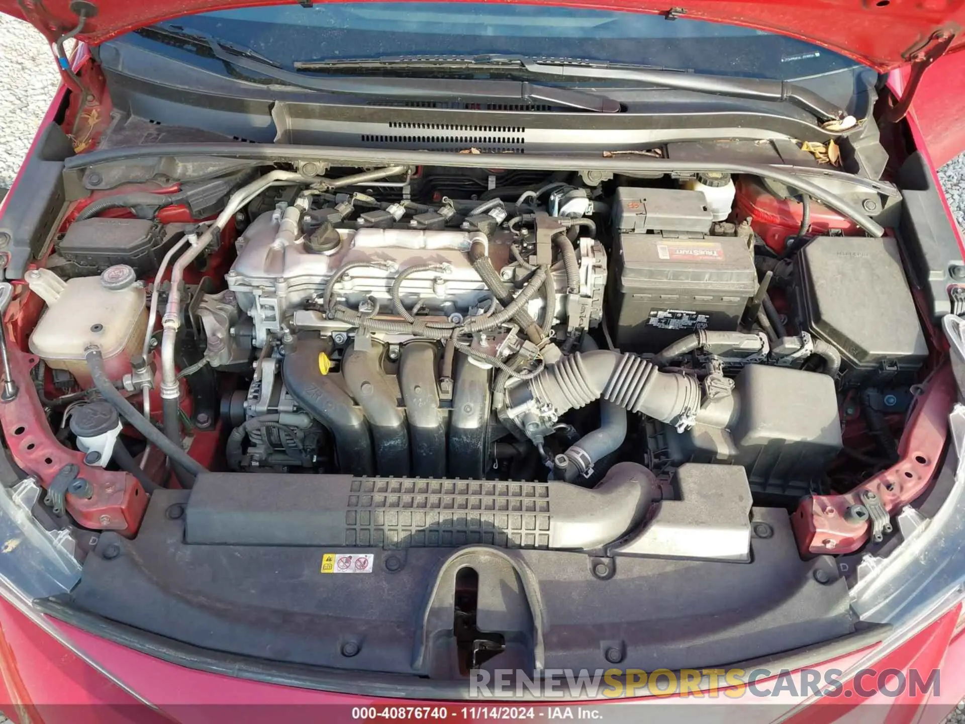 10 fotografías del automóvil dañado JTDHPRAE6LJ008826 TOYOTA COROLLA 2020