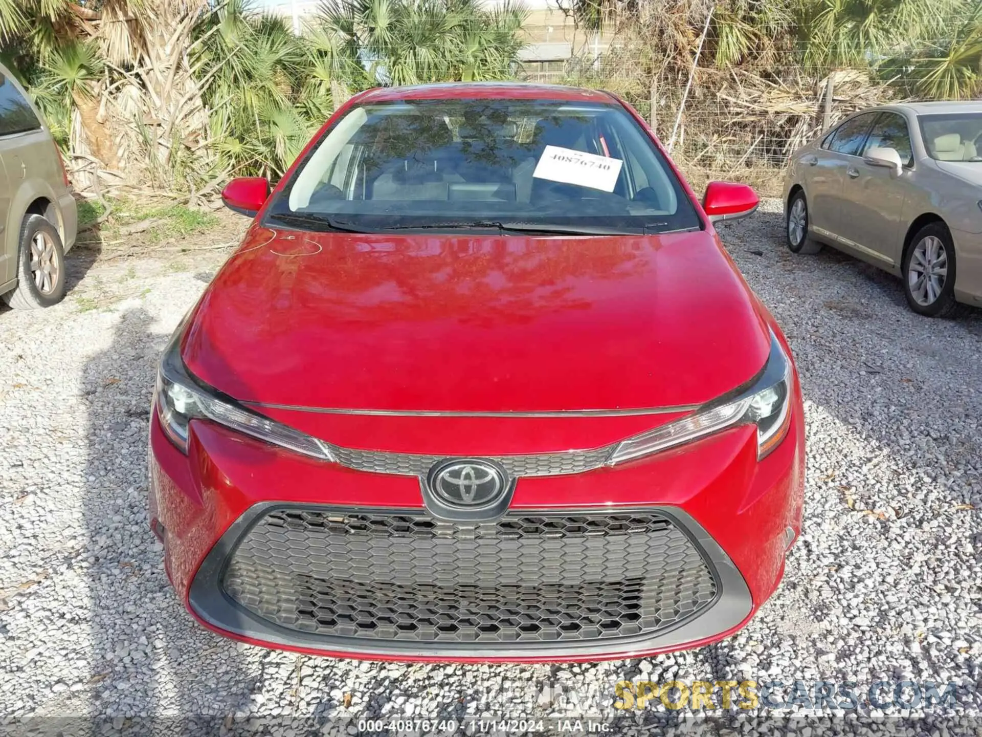 11 fotografías del automóvil dañado JTDHPRAE6LJ008826 TOYOTA COROLLA 2020