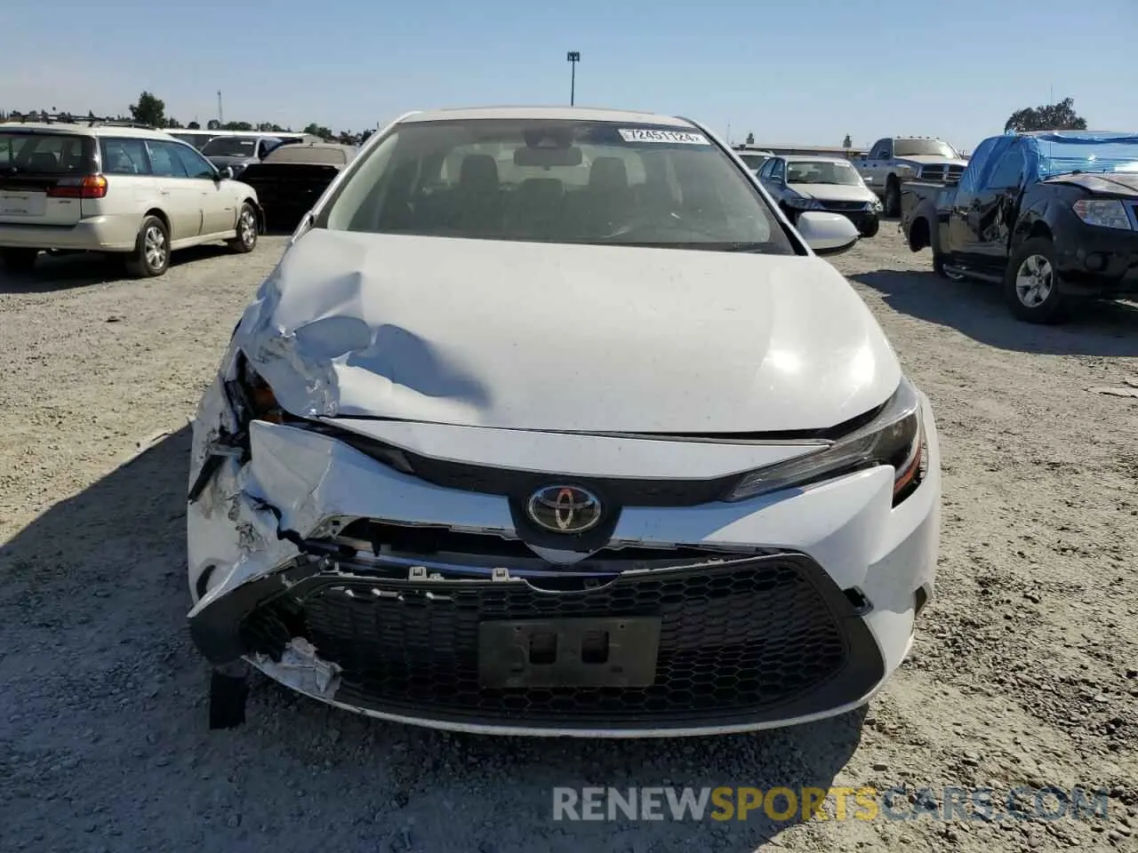 5 fotografías del automóvil dañado JTDHPRAE6LJ012942 TOYOTA COROLLA 2020