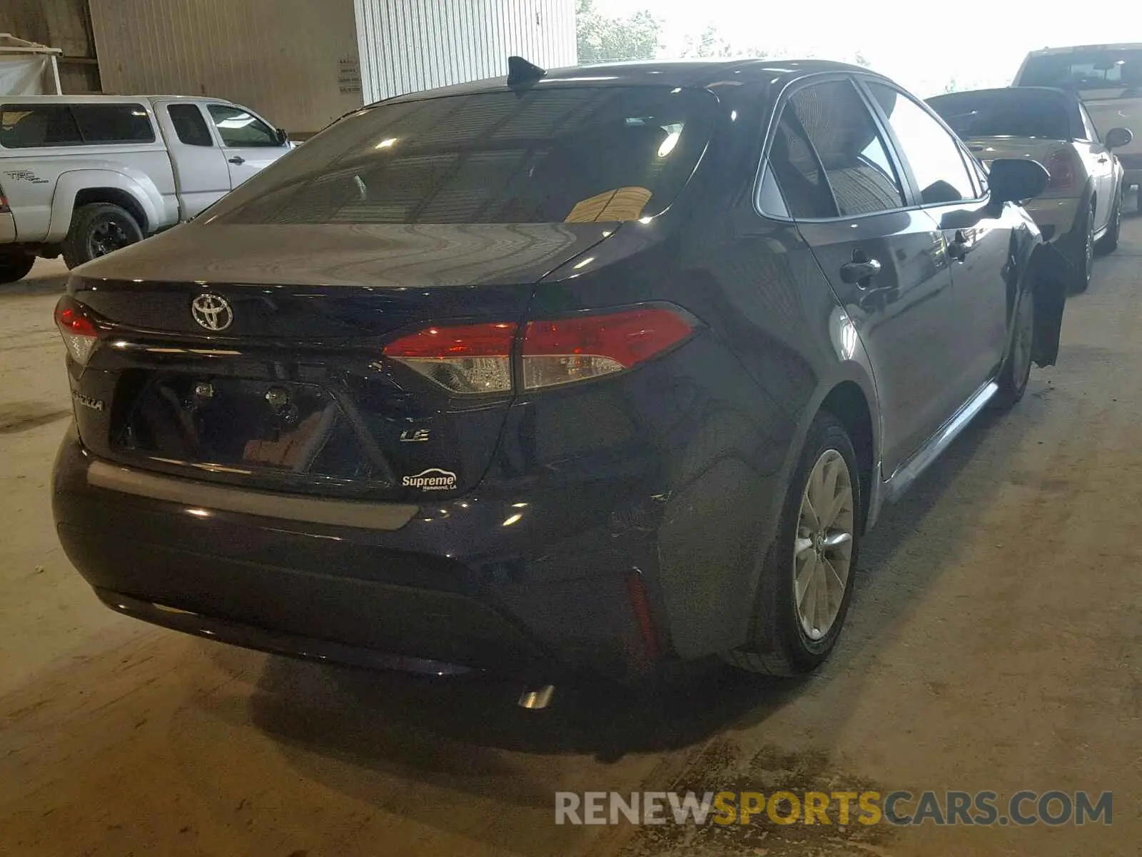 4 fotografías del automóvil dañado JTDHPRAE7LJ039454 TOYOTA COROLLA 2020
