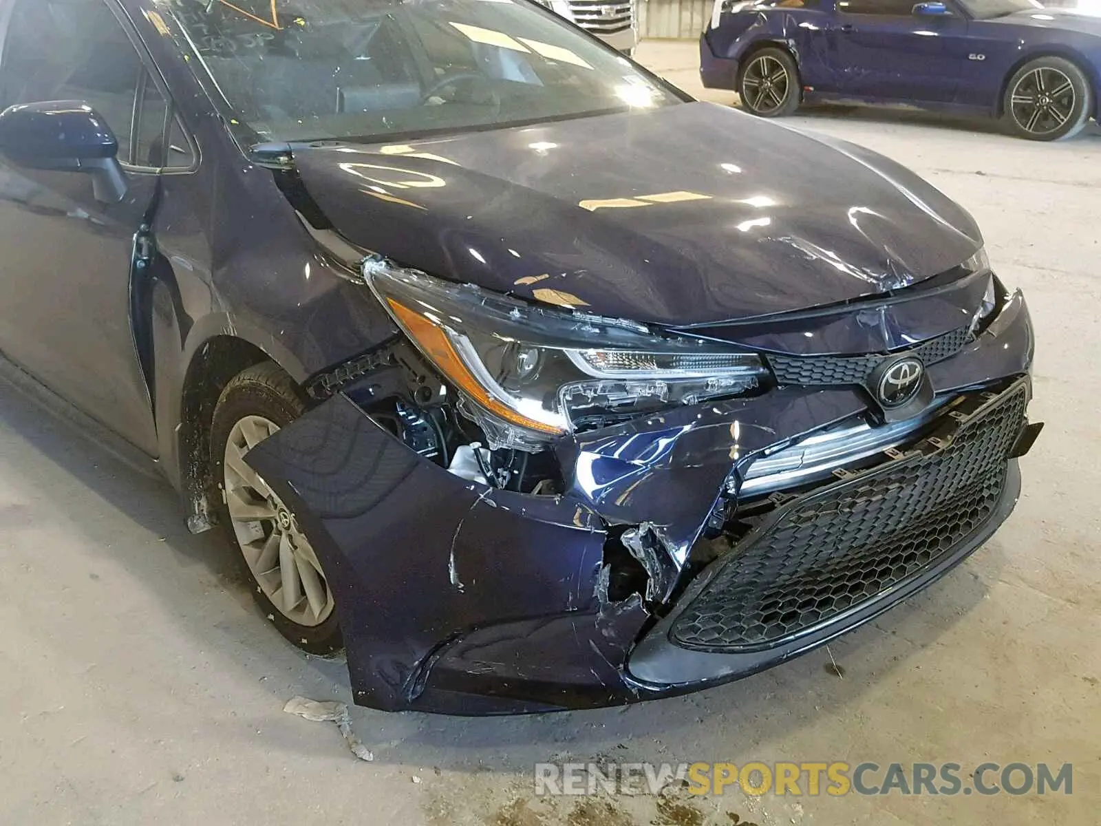 9 fotografías del automóvil dañado JTDHPRAE7LJ039454 TOYOTA COROLLA 2020