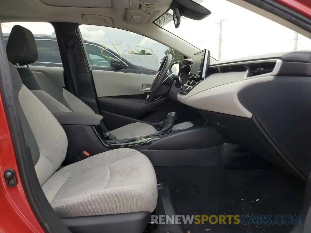 5 fotografías del automóvil dañado JTDHPRAE7LJ073121 TOYOTA COROLLA 2020