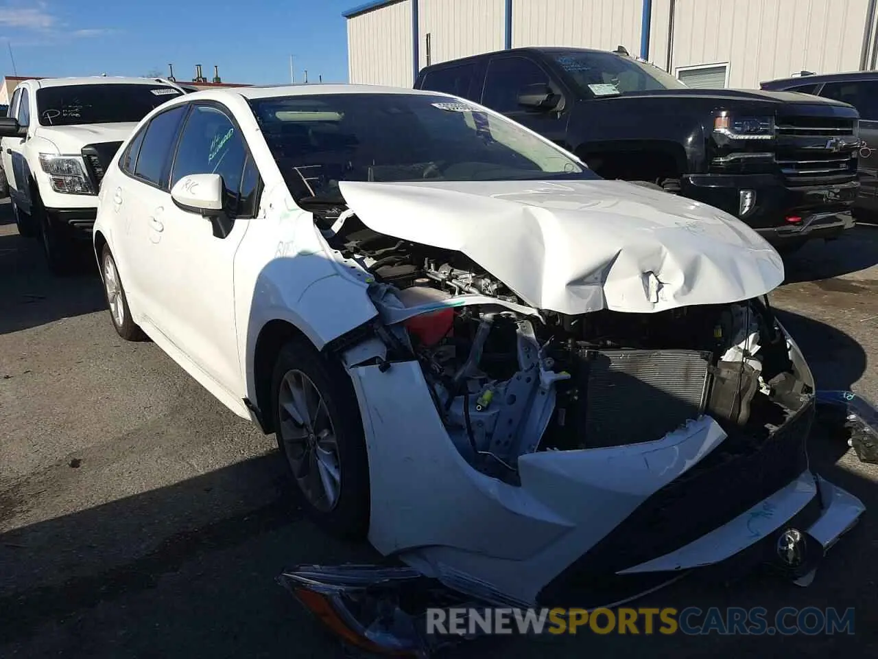 1 fotografías del automóvil dañado JTDHPRAE8LJ010996 TOYOTA COROLLA 2020