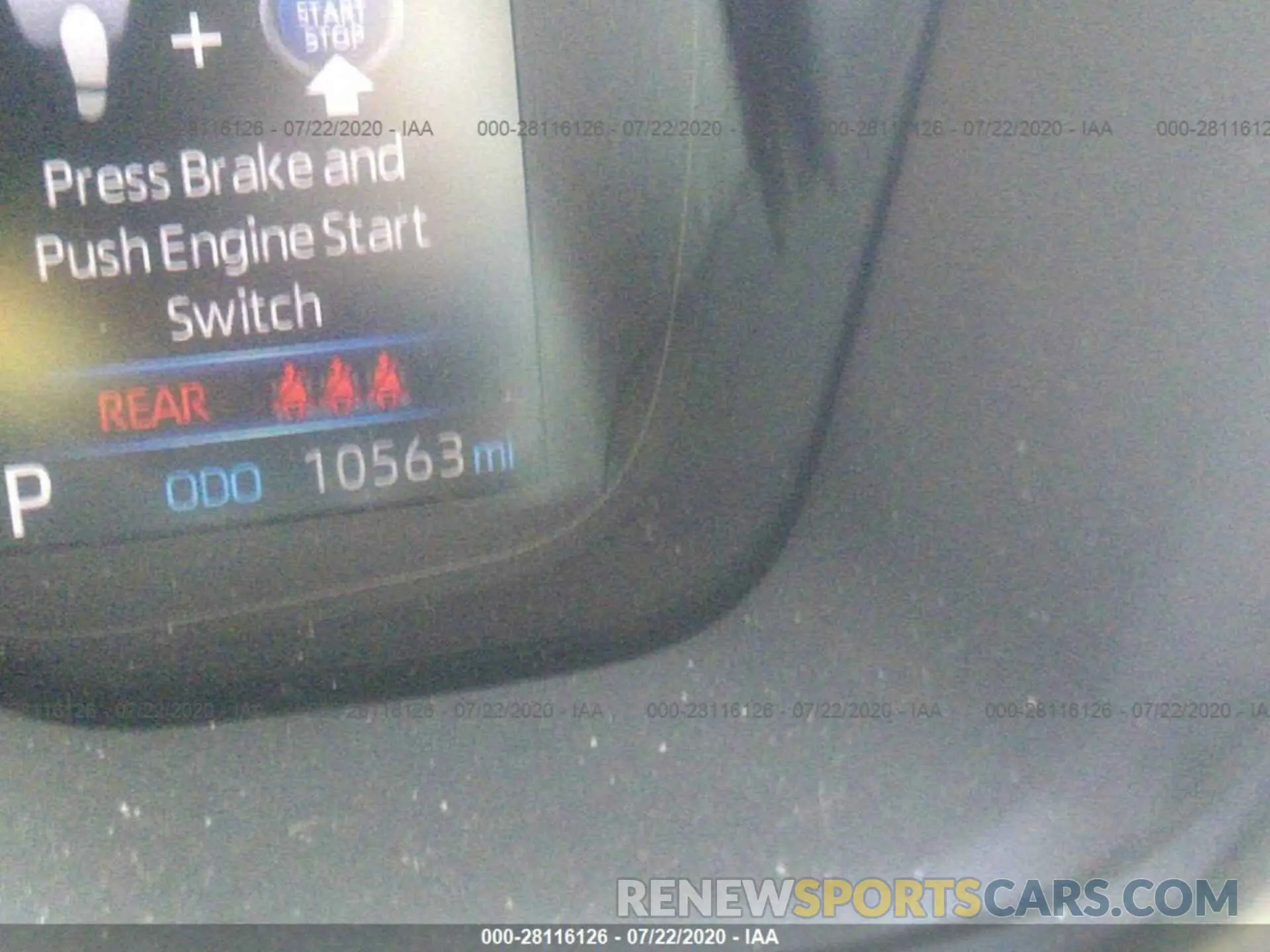 7 fotografías del automóvil dañado JTDHPRAE8LJ033114 TOYOTA COROLLA 2020