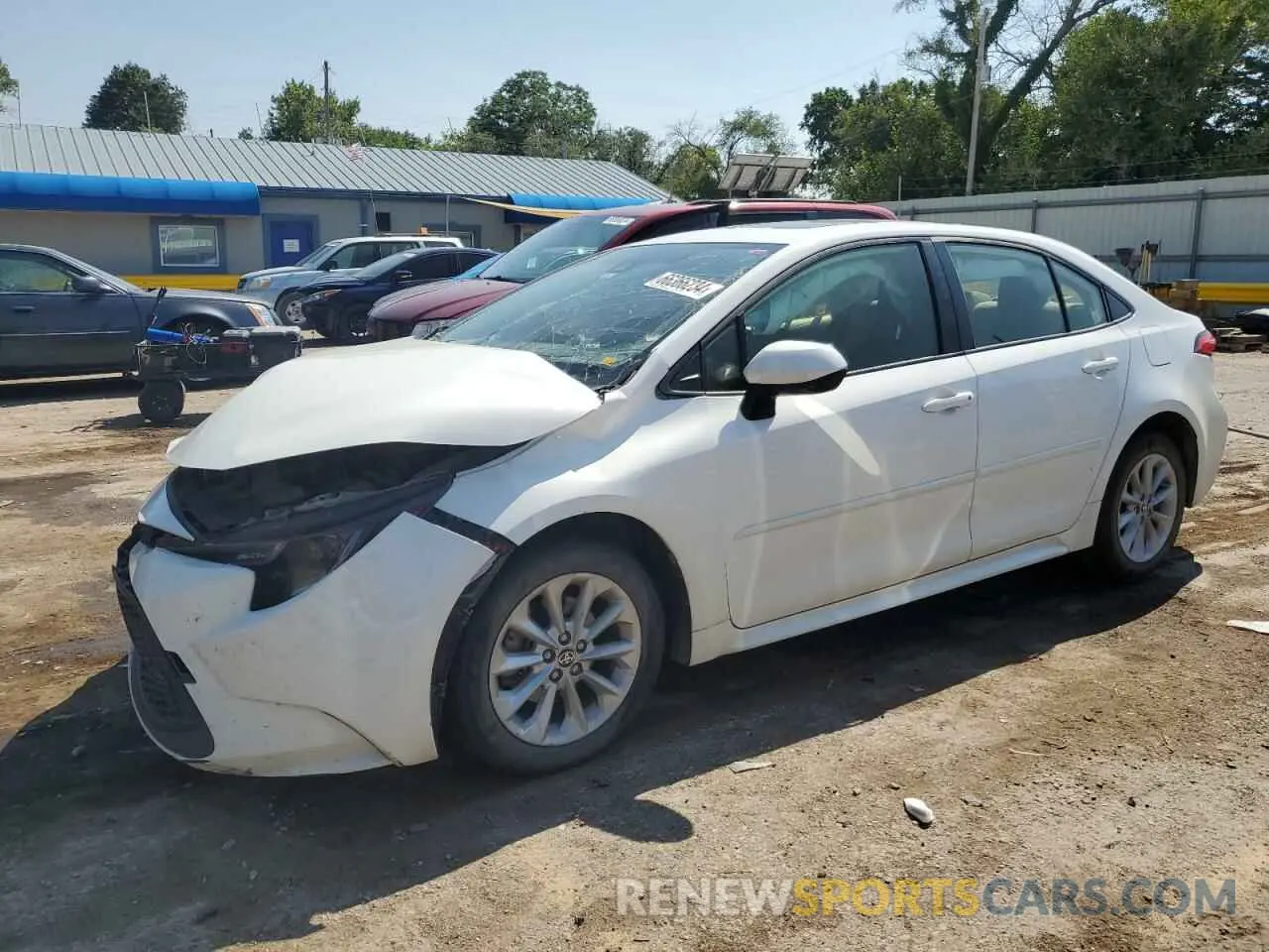 1 fotografías del automóvil dañado JTDHPRAE8LJ072835 TOYOTA COROLLA 2020