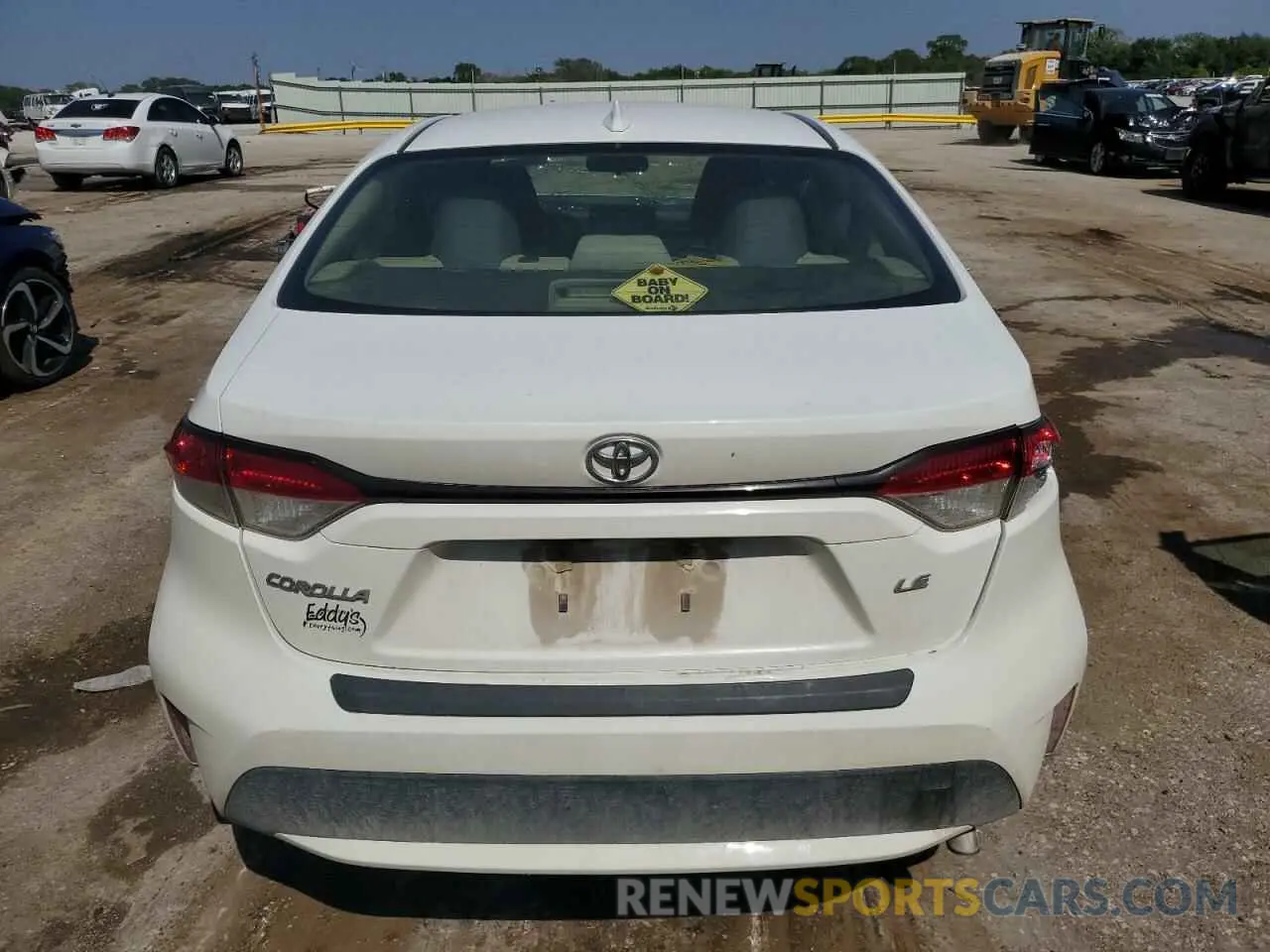 6 fotografías del automóvil dañado JTDHPRAE8LJ072835 TOYOTA COROLLA 2020
