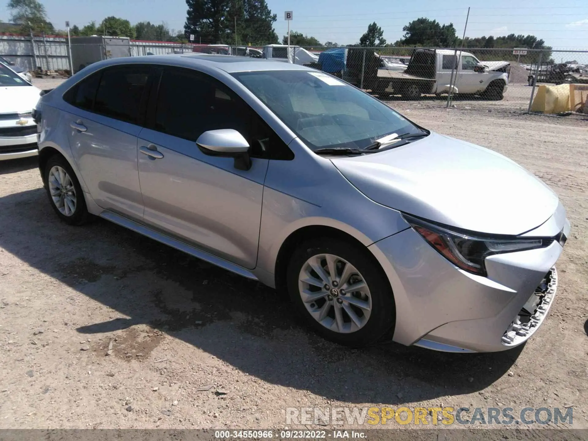 1 fotografías del automóvil dañado JTDHPRAEXLJ000549 TOYOTA COROLLA 2020