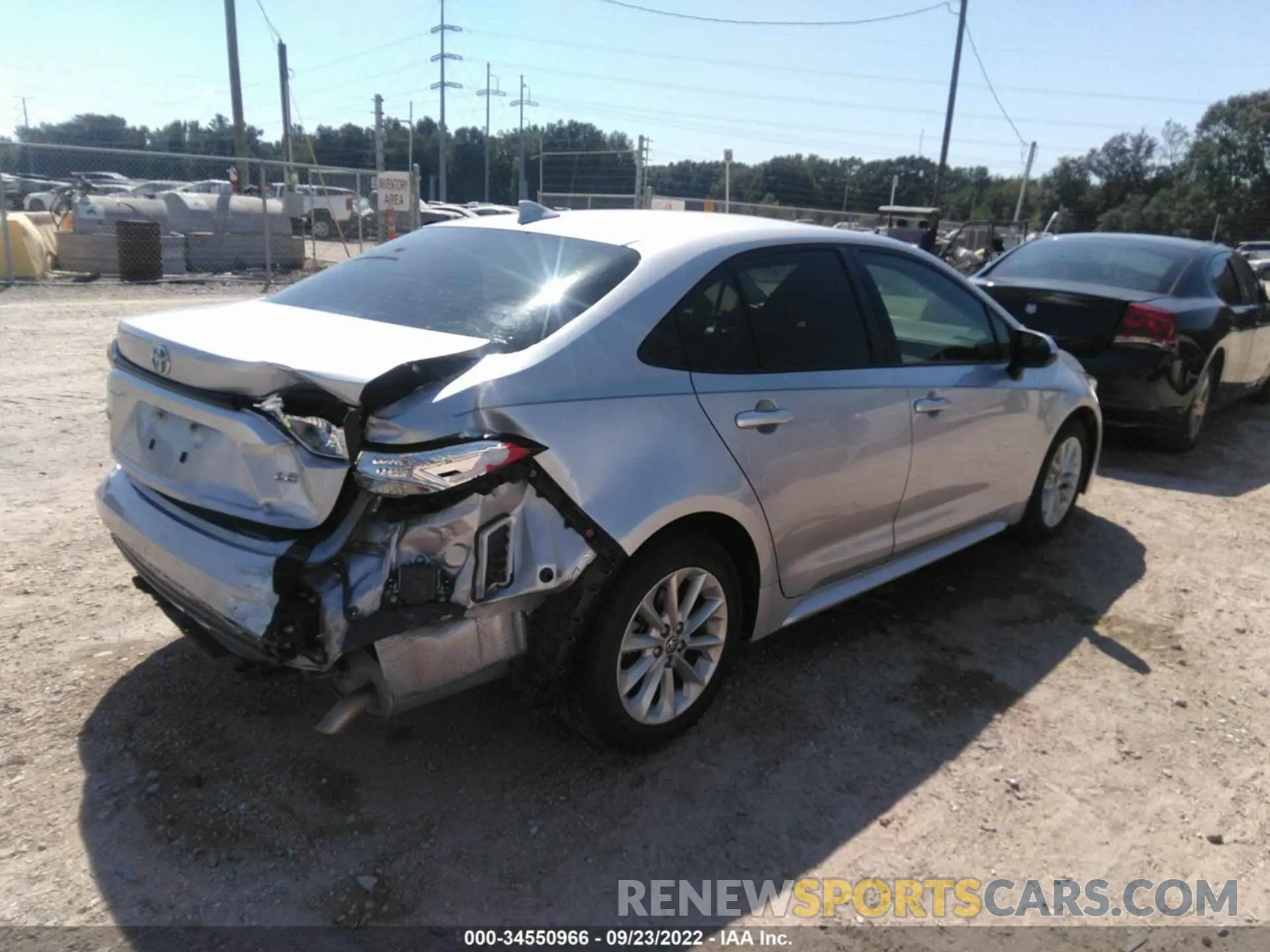 4 fotografías del automóvil dañado JTDHPRAEXLJ000549 TOYOTA COROLLA 2020