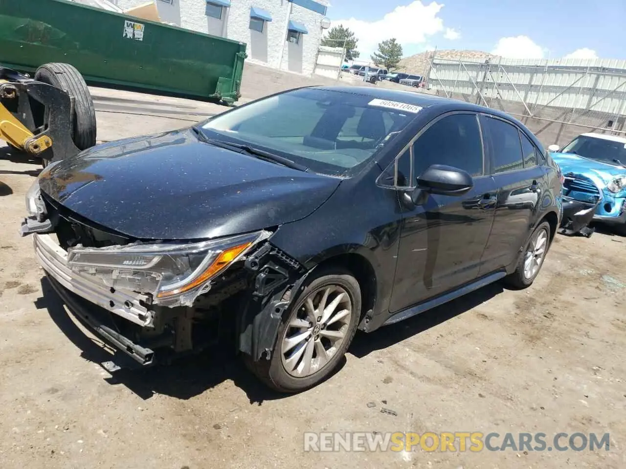 1 fotografías del automóvil dañado JTDHPRAEXLJ027282 TOYOTA COROLLA 2020