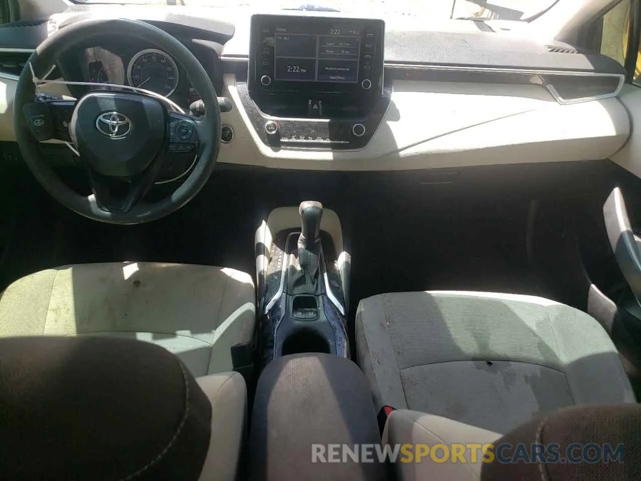 8 fotografías del automóvil dañado JTDHPRAEXLJ027282 TOYOTA COROLLA 2020