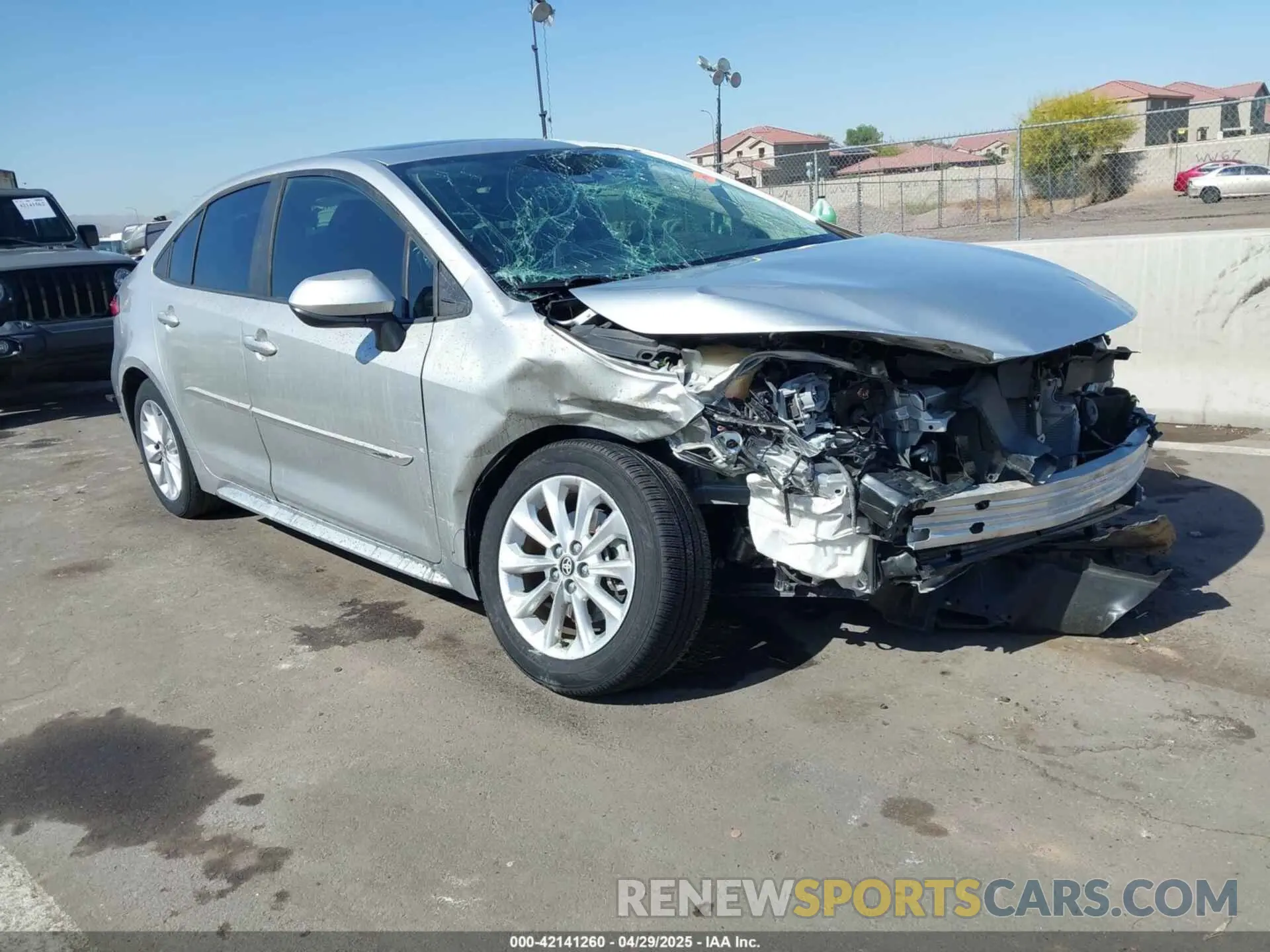1 fotografías del automóvil dañado JTDHPRAEXLJ035706 TOYOTA COROLLA 2020