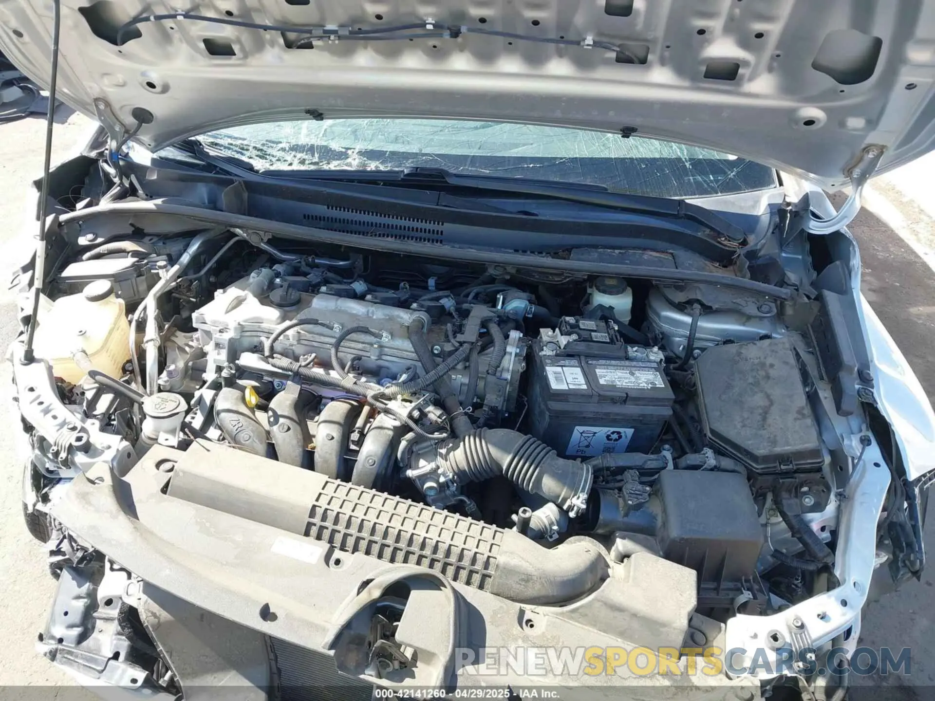 10 fotografías del automóvil dañado JTDHPRAEXLJ035706 TOYOTA COROLLA 2020