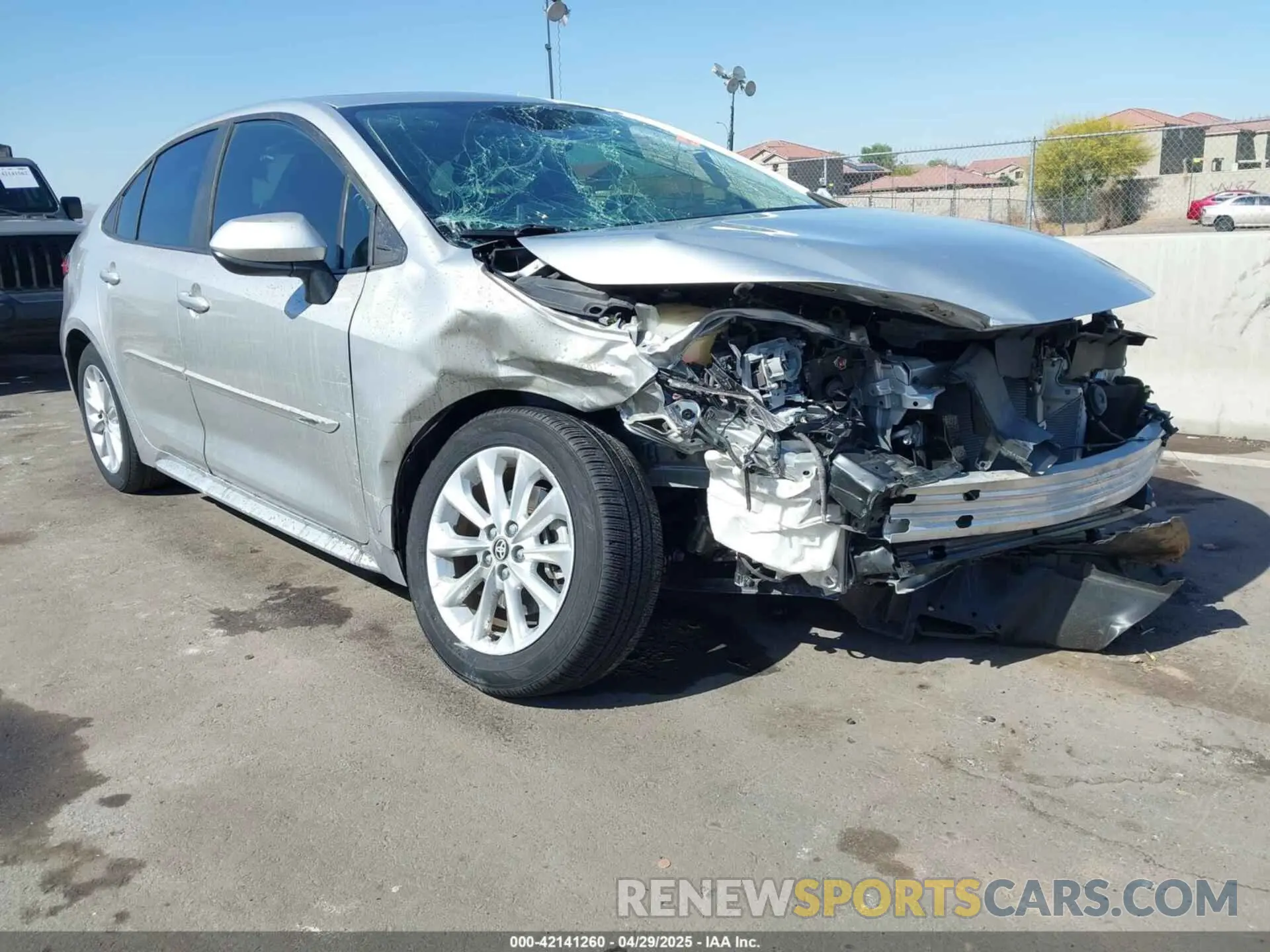 6 fotografías del automóvil dañado JTDHPRAEXLJ035706 TOYOTA COROLLA 2020