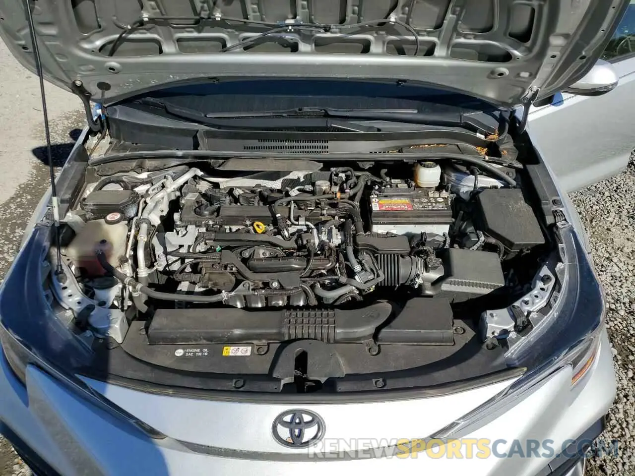 11 fotografías del automóvil dañado JTDM4RCE1LJ043780 TOYOTA COROLLA 2020