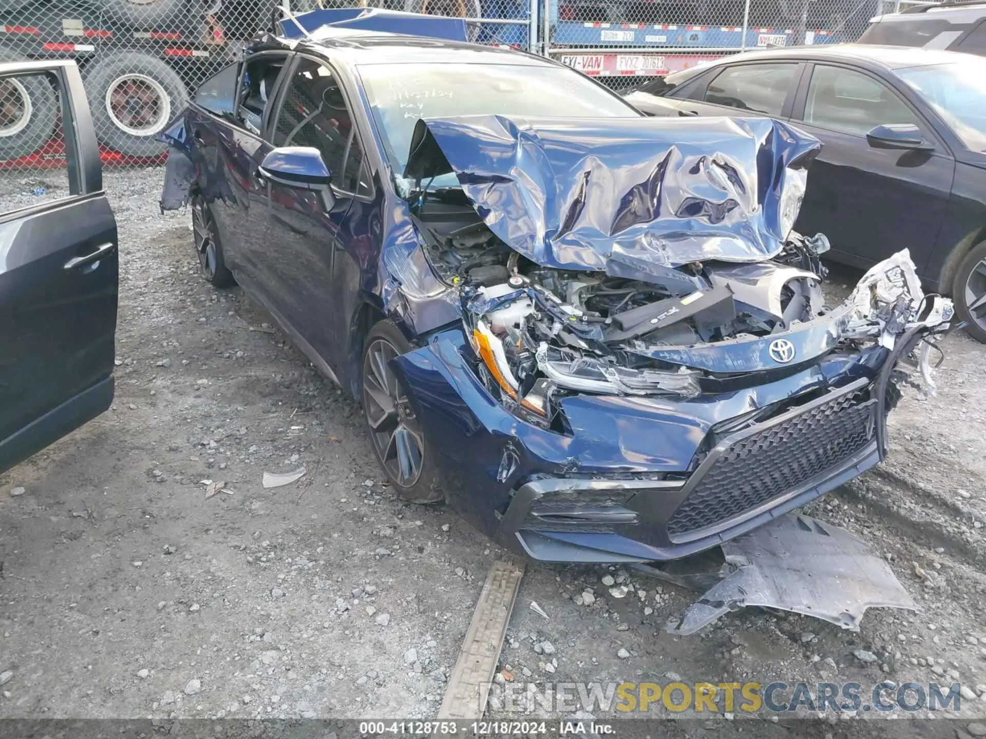 1 fotografías del automóvil dañado JTDM4RCE3LJ051119 TOYOTA COROLLA 2020