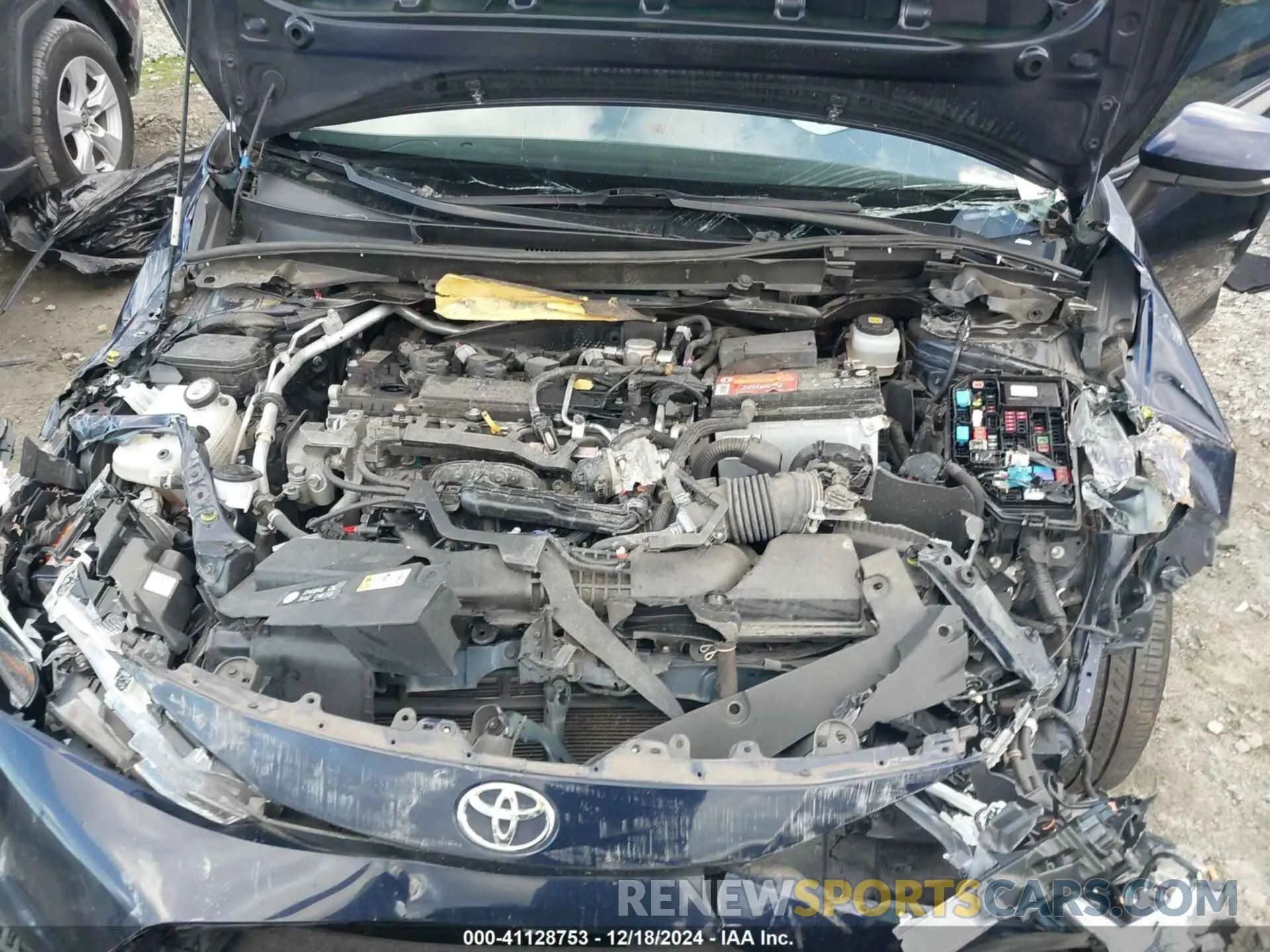 10 fotografías del automóvil dañado JTDM4RCE3LJ051119 TOYOTA COROLLA 2020