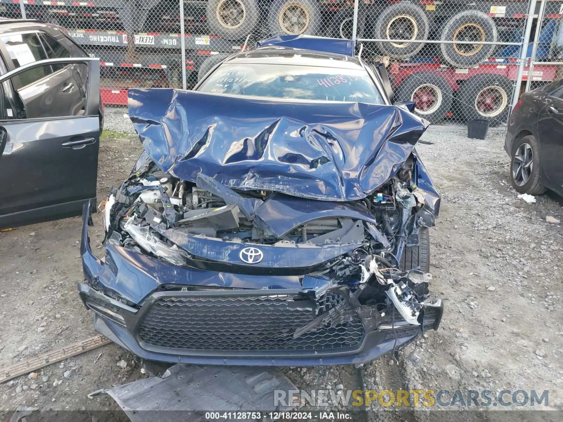 11 fotografías del automóvil dañado JTDM4RCE3LJ051119 TOYOTA COROLLA 2020
