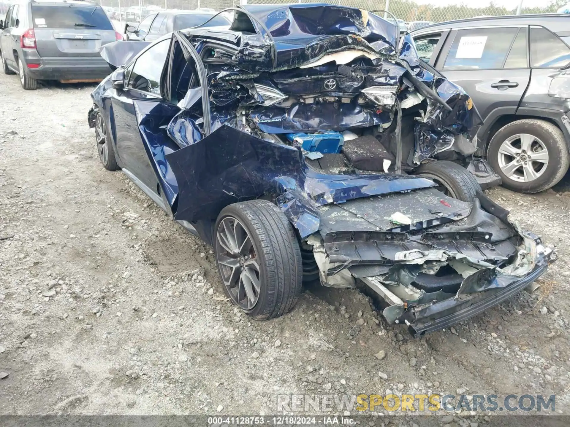 3 fotografías del automóvil dañado JTDM4RCE3LJ051119 TOYOTA COROLLA 2020