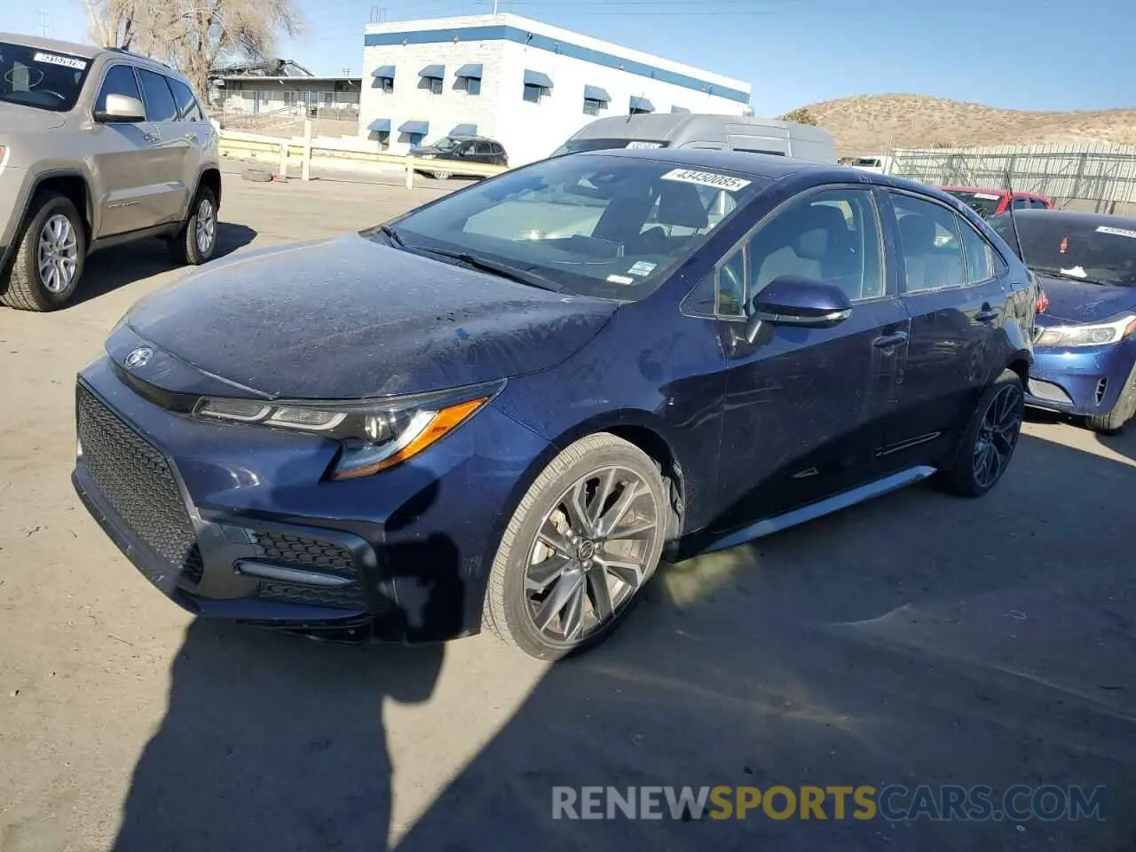 1 fotografías del automóvil dañado JTDM4RCE4LJ025953 TOYOTA COROLLA 2020