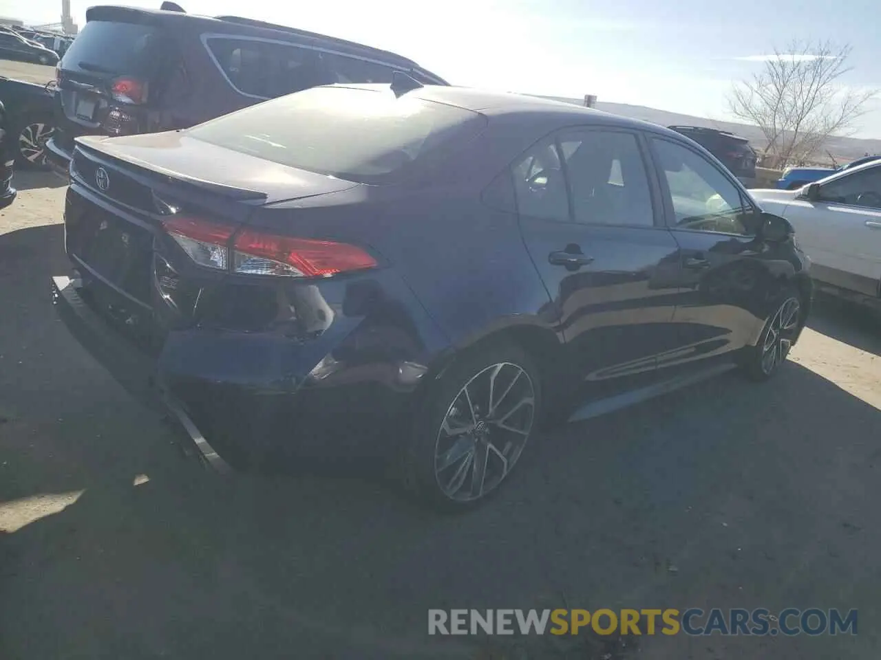 3 fotografías del automóvil dañado JTDM4RCE4LJ025953 TOYOTA COROLLA 2020