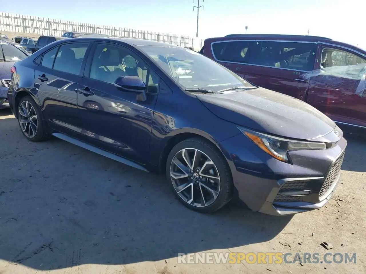 4 fotografías del automóvil dañado JTDM4RCE4LJ025953 TOYOTA COROLLA 2020