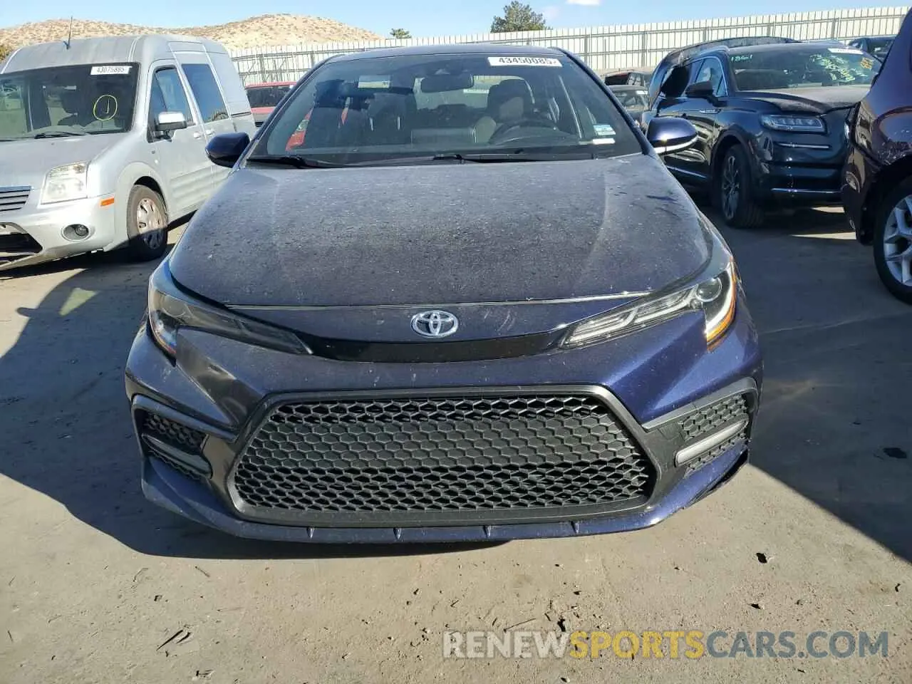5 fotografías del automóvil dañado JTDM4RCE4LJ025953 TOYOTA COROLLA 2020