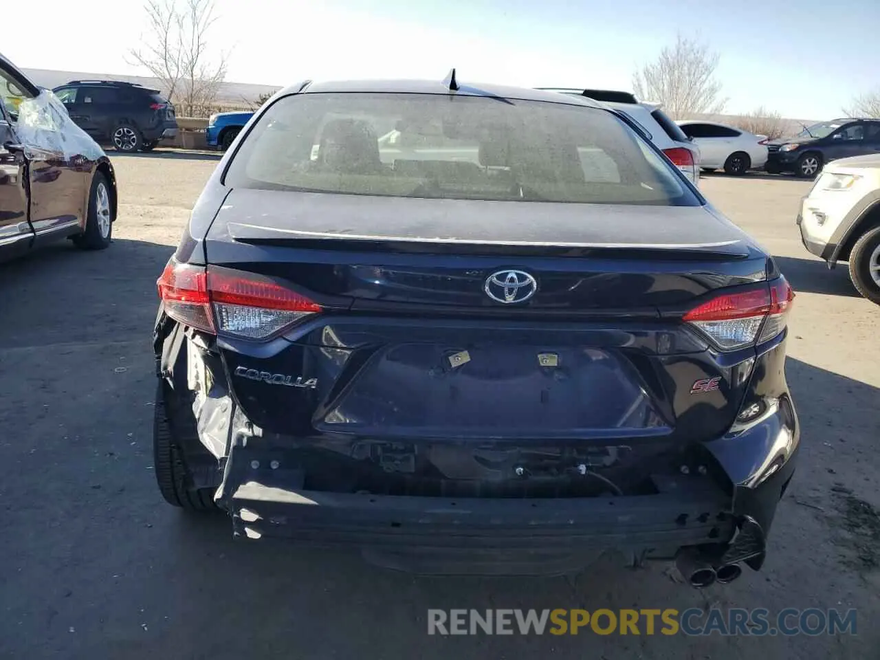 6 fotografías del automóvil dañado JTDM4RCE4LJ025953 TOYOTA COROLLA 2020
