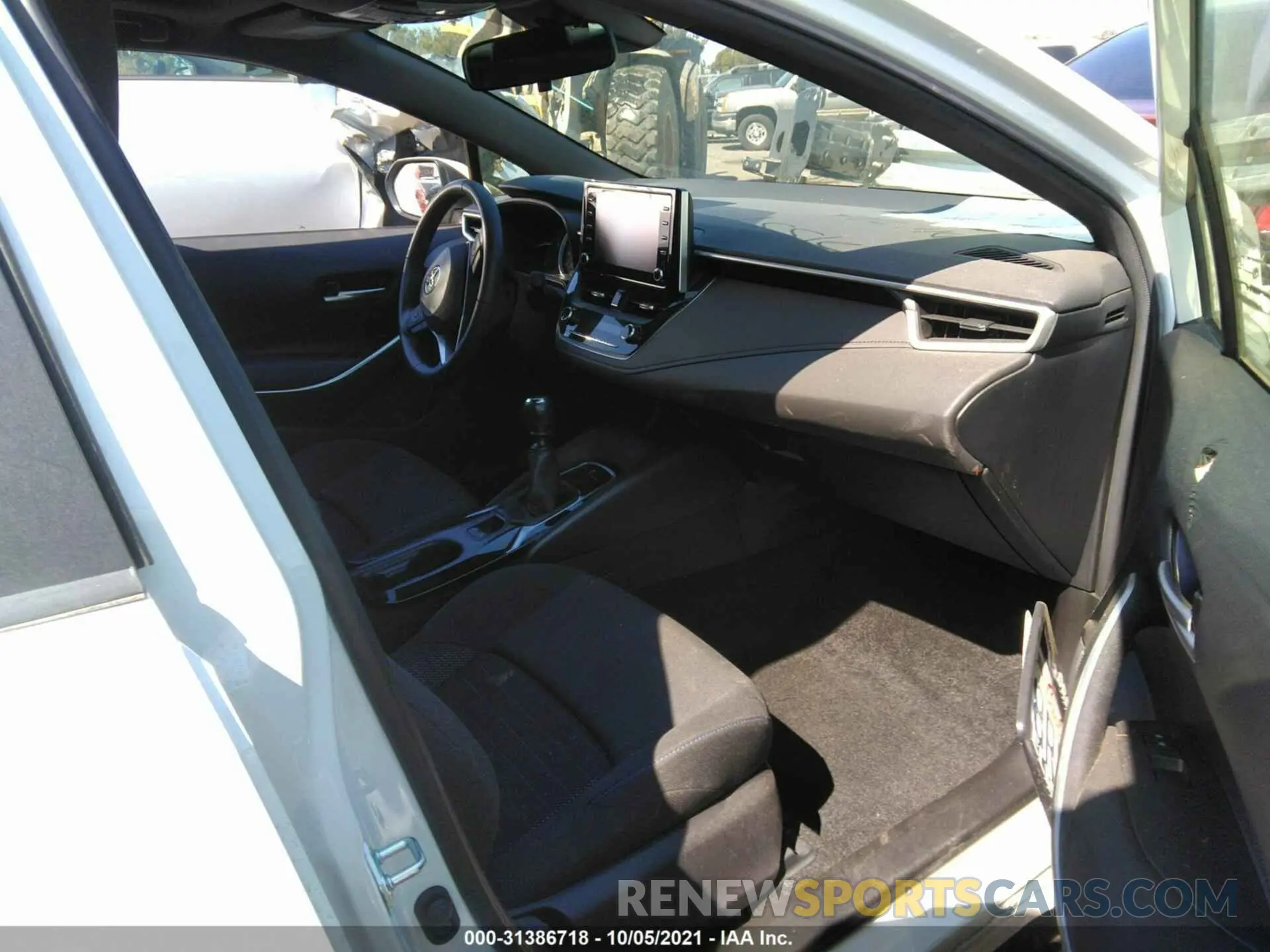 5 fotografías del automóvil dañado JTDM4RCE6LJ035321 TOYOTA COROLLA 2020