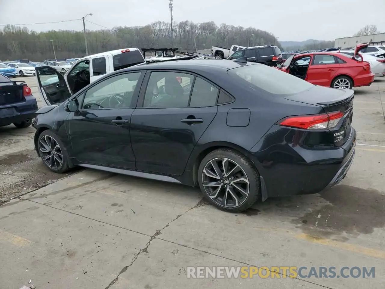 2 fotografías del automóvil dañado JTDM4RCE9LJ033546 TOYOTA COROLLA 2020