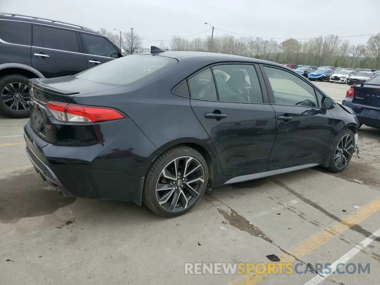 3 fotografías del automóvil dañado JTDM4RCE9LJ033546 TOYOTA COROLLA 2020