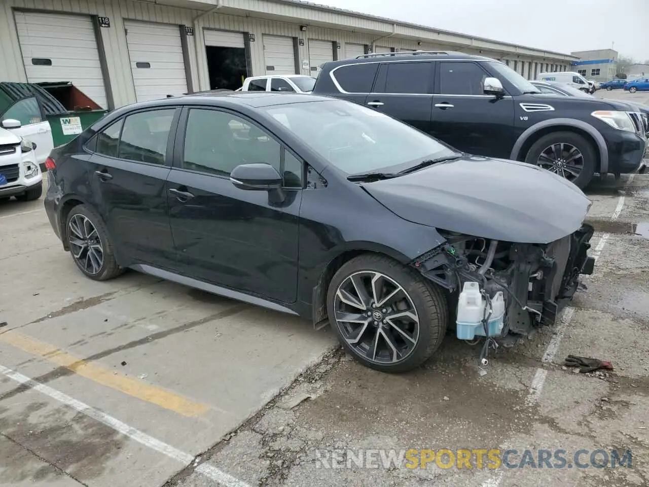 4 fotografías del automóvil dañado JTDM4RCE9LJ033546 TOYOTA COROLLA 2020
