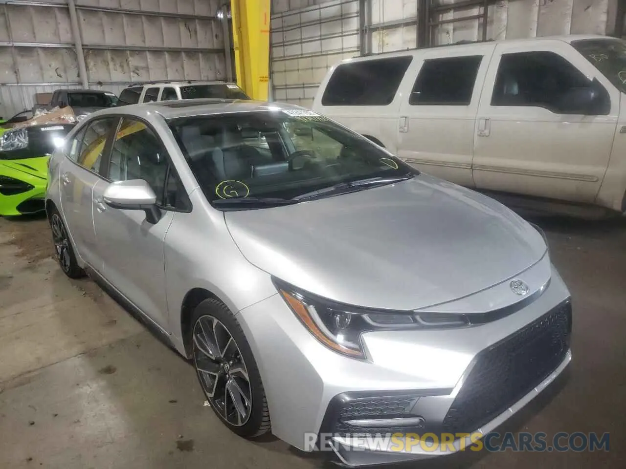 1 fotografías del automóvil dañado JTDP4RCE0LJ006880 TOYOTA COROLLA 2020