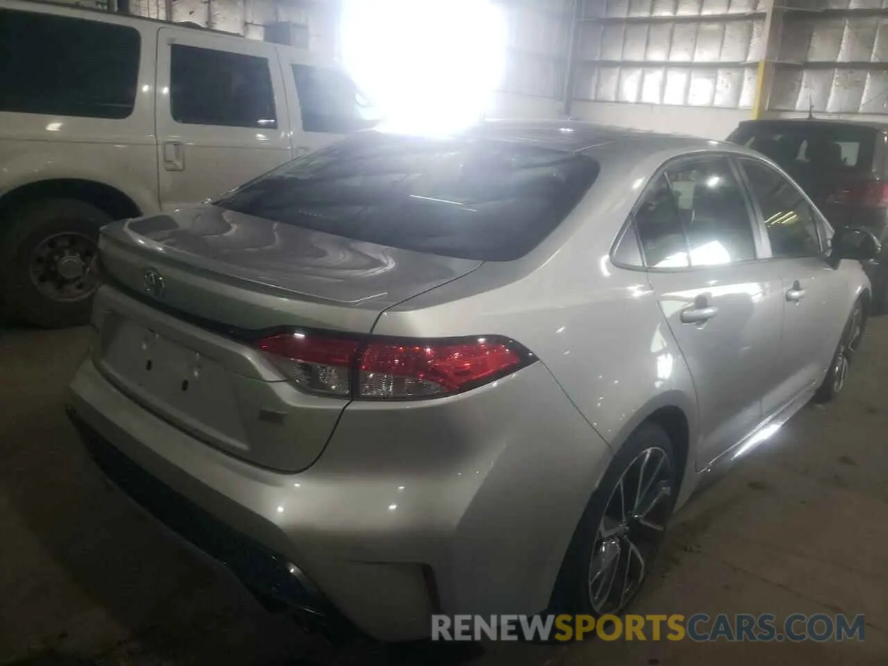 4 fotografías del automóvil dañado JTDP4RCE0LJ006880 TOYOTA COROLLA 2020
