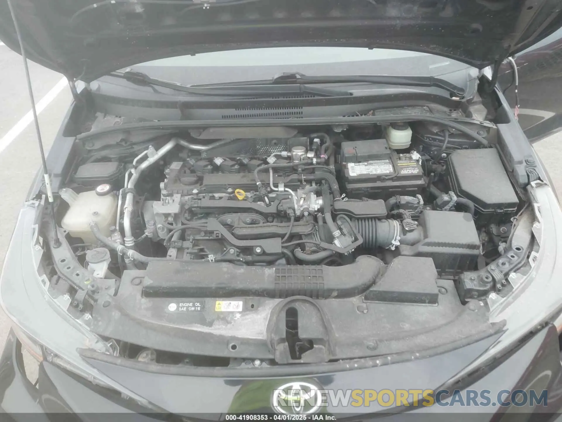 10 fotografías del automóvil dañado JTDP4RCE0LJ008905 TOYOTA COROLLA 2020