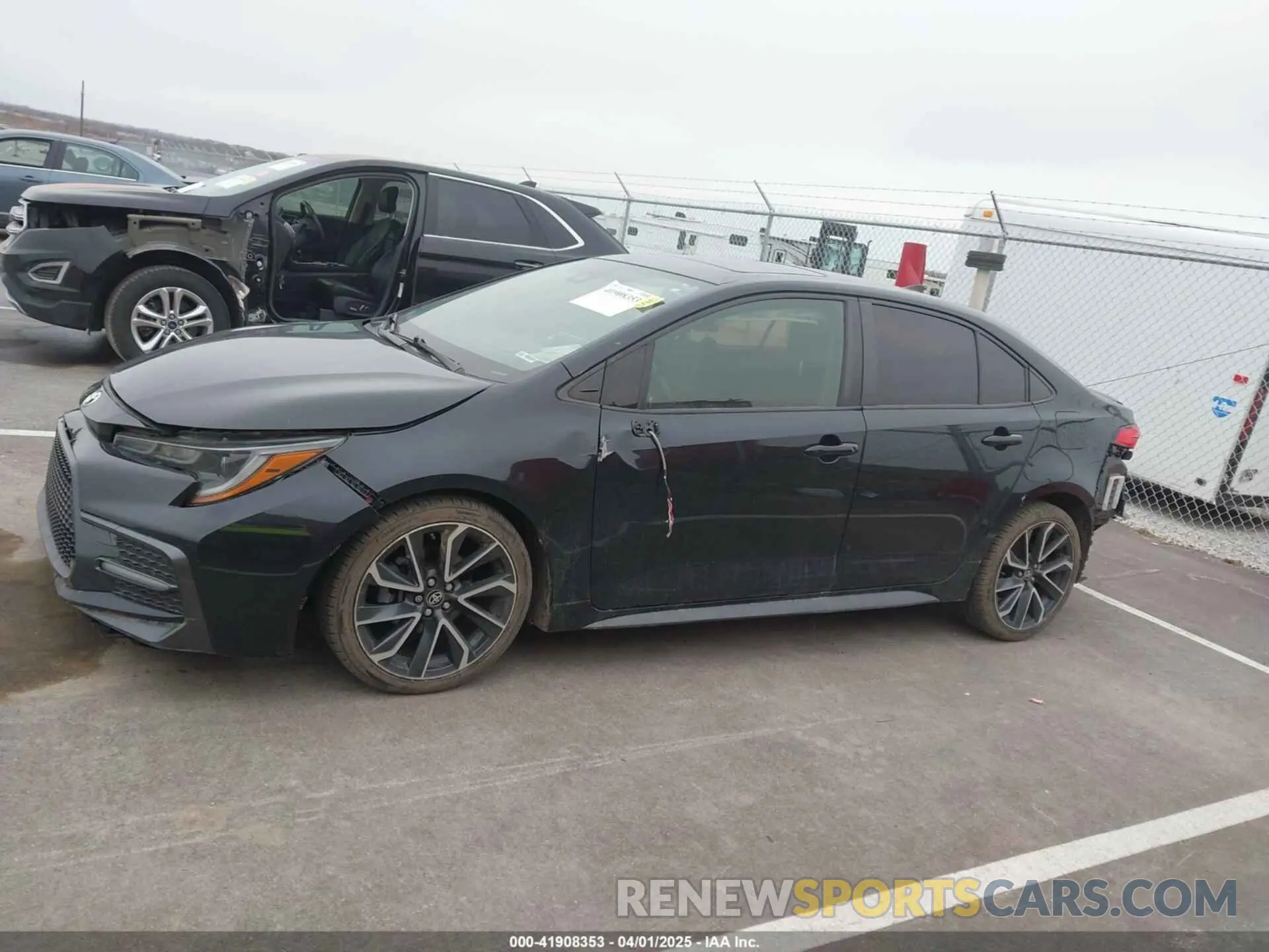 14 fotografías del automóvil dañado JTDP4RCE0LJ008905 TOYOTA COROLLA 2020