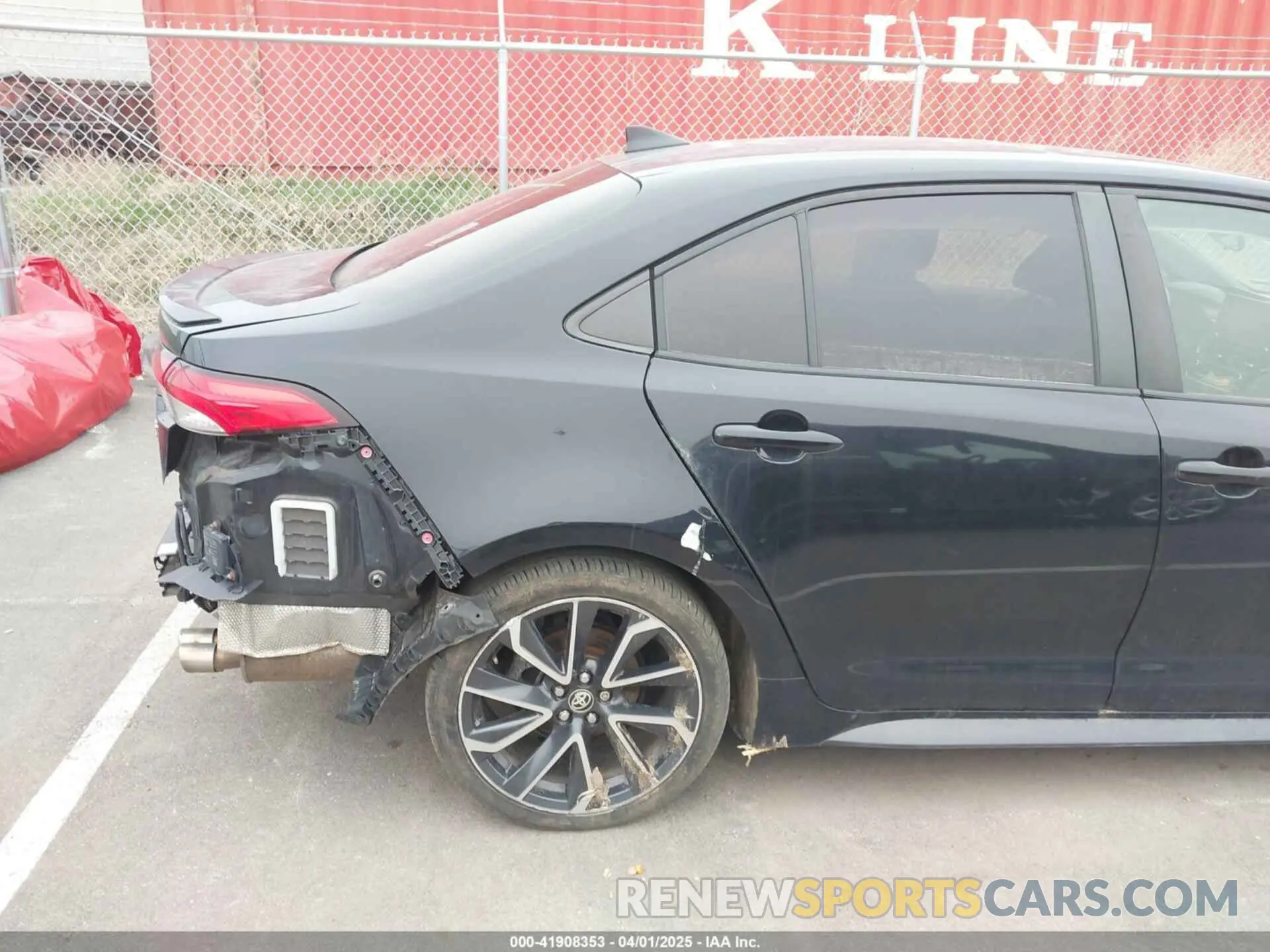 17 fotografías del automóvil dañado JTDP4RCE0LJ008905 TOYOTA COROLLA 2020