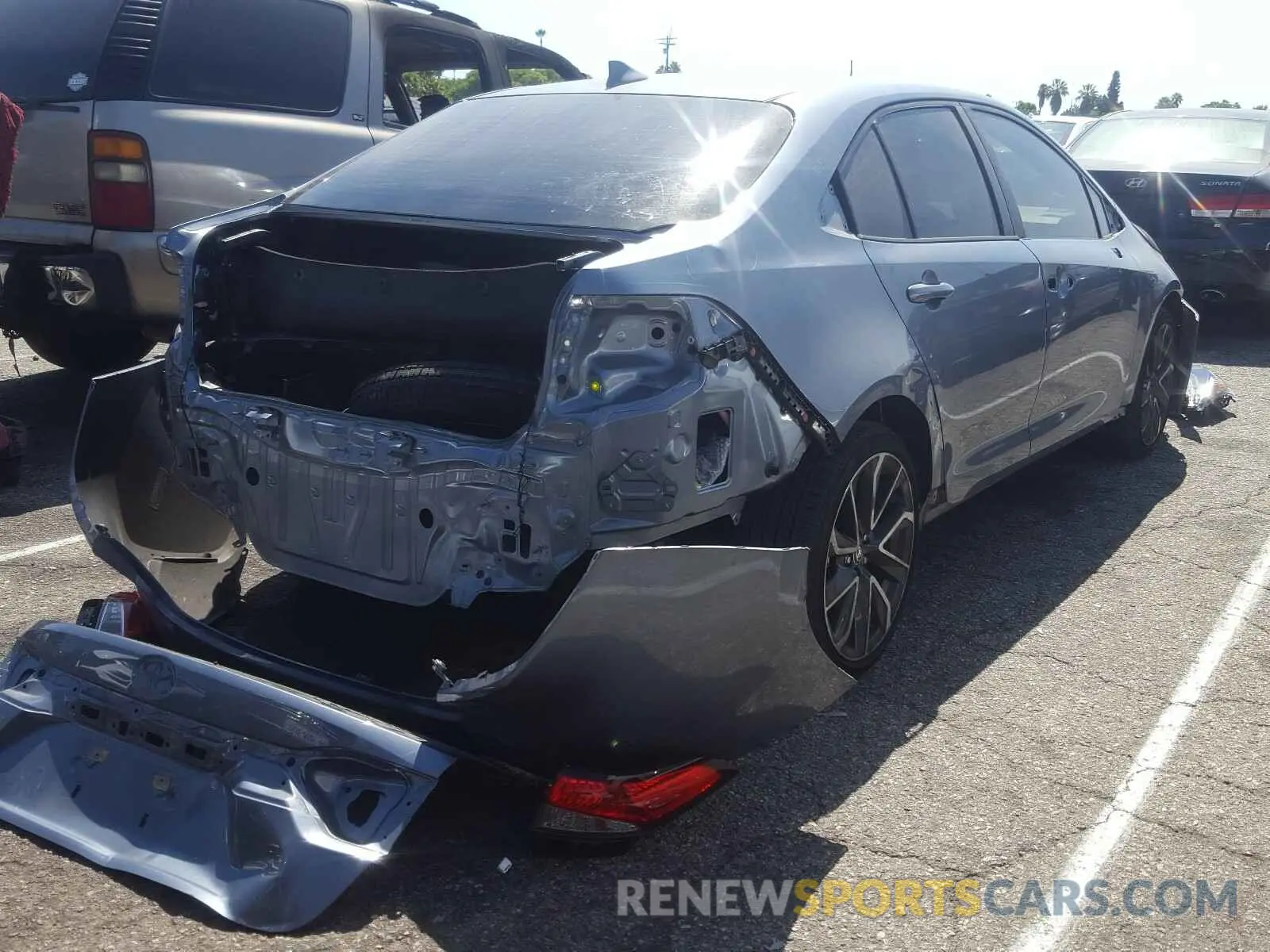 4 fotografías del automóvil dañado JTDP4RCE0LJ011397 TOYOTA COROLLA 2020