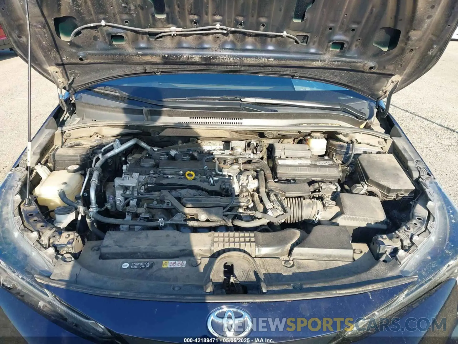 10 fotografías del automóvil dañado JTDP4RCE0LJ012677 TOYOTA COROLLA 2020