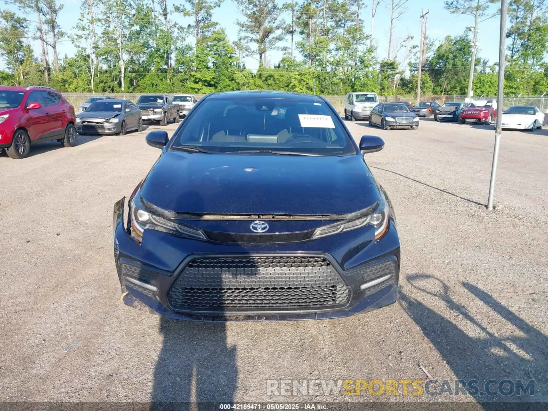 11 fotografías del automóvil dañado JTDP4RCE0LJ012677 TOYOTA COROLLA 2020