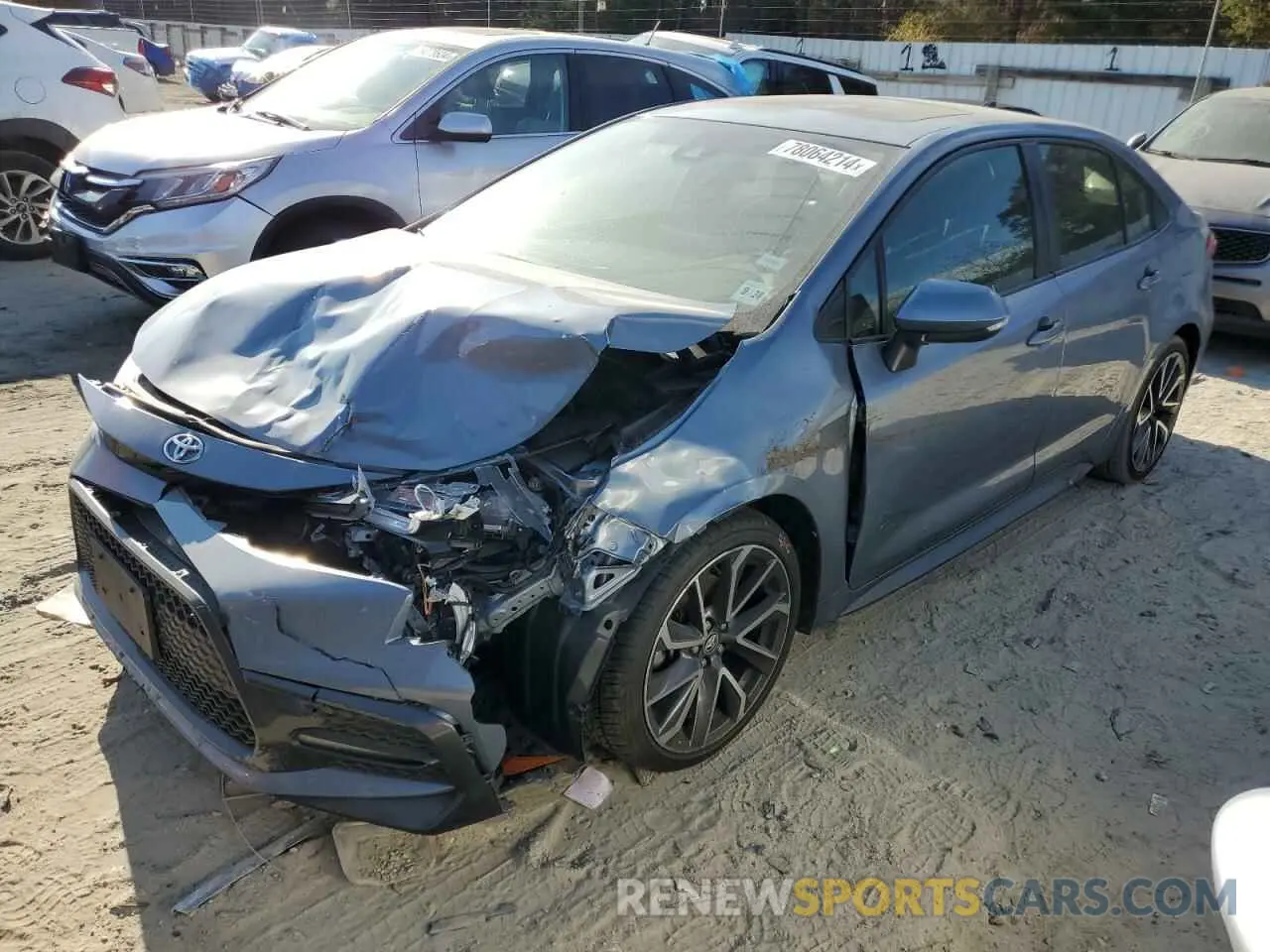 1 fotografías del automóvil dañado JTDP4RCE0LJ037577 TOYOTA COROLLA 2020