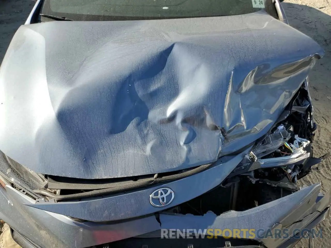 11 fotografías del automóvil dañado JTDP4RCE0LJ037577 TOYOTA COROLLA 2020