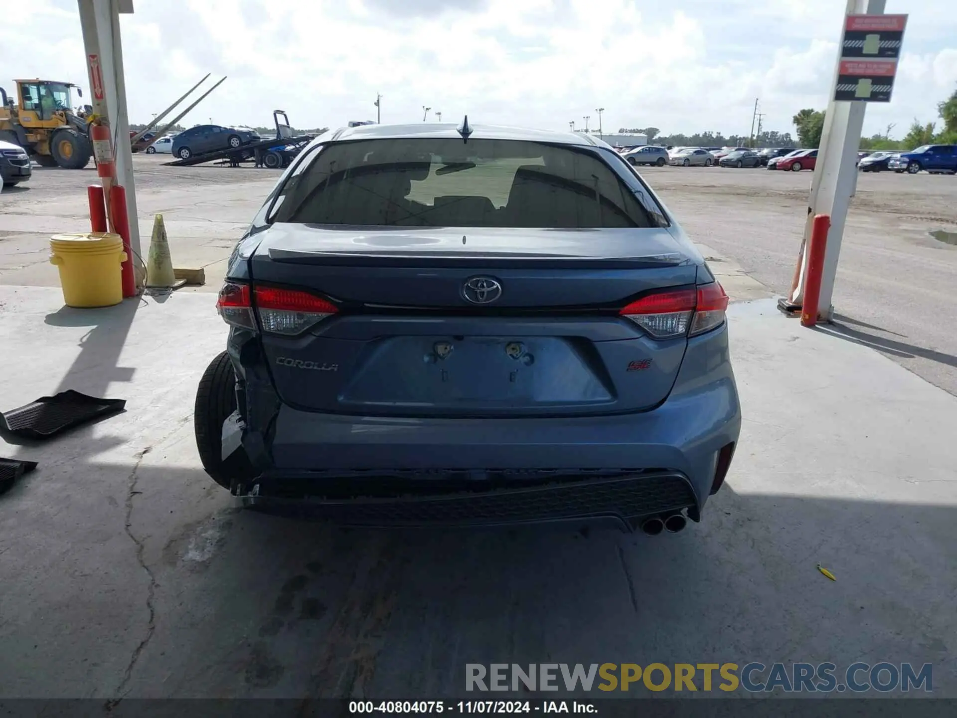 16 fotografías del automóvil dañado JTDP4RCE0LJ042326 TOYOTA COROLLA 2020