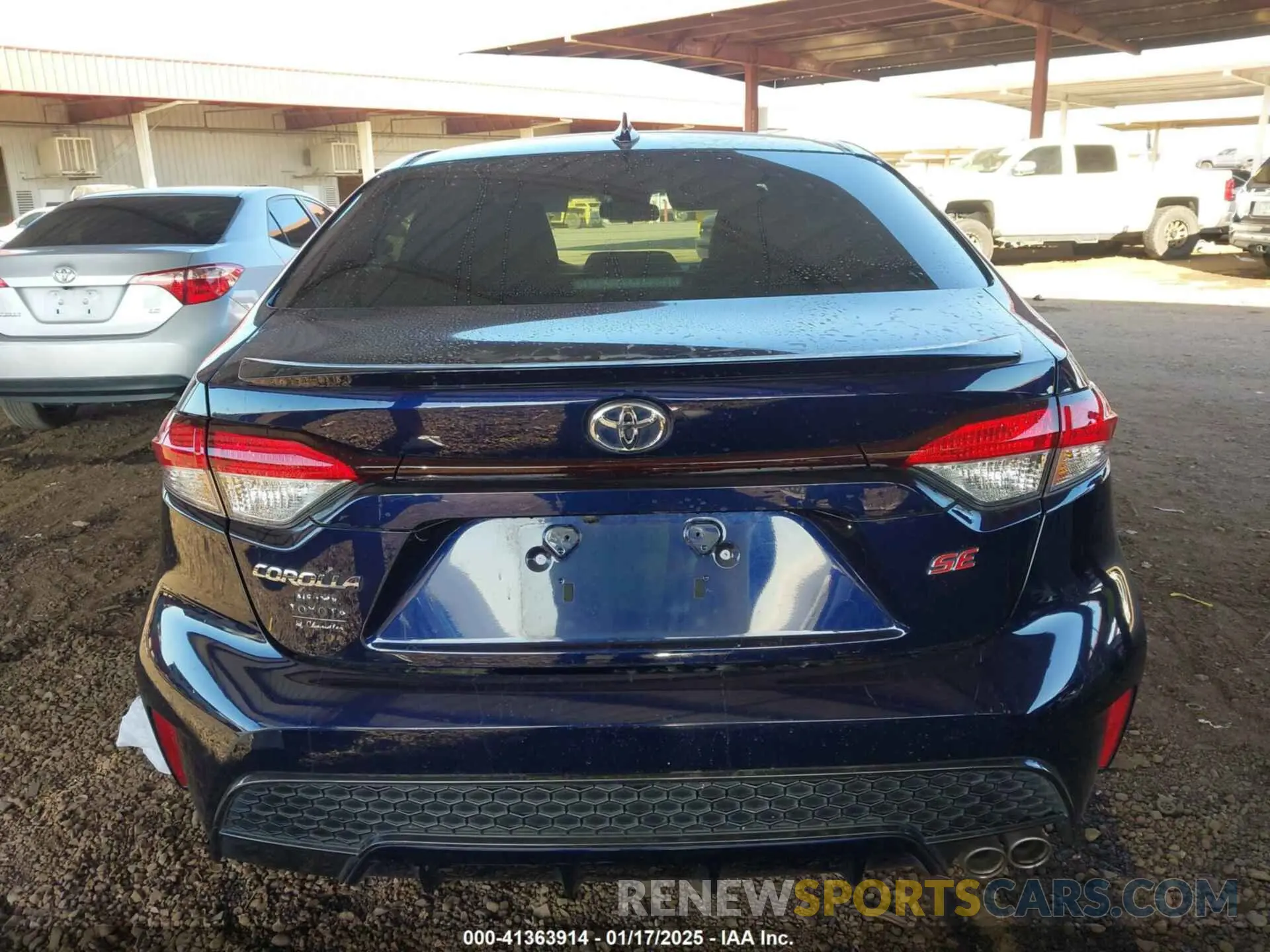 16 fotografías del automóvil dañado JTDP4RCE2LJ018609 TOYOTA COROLLA 2020