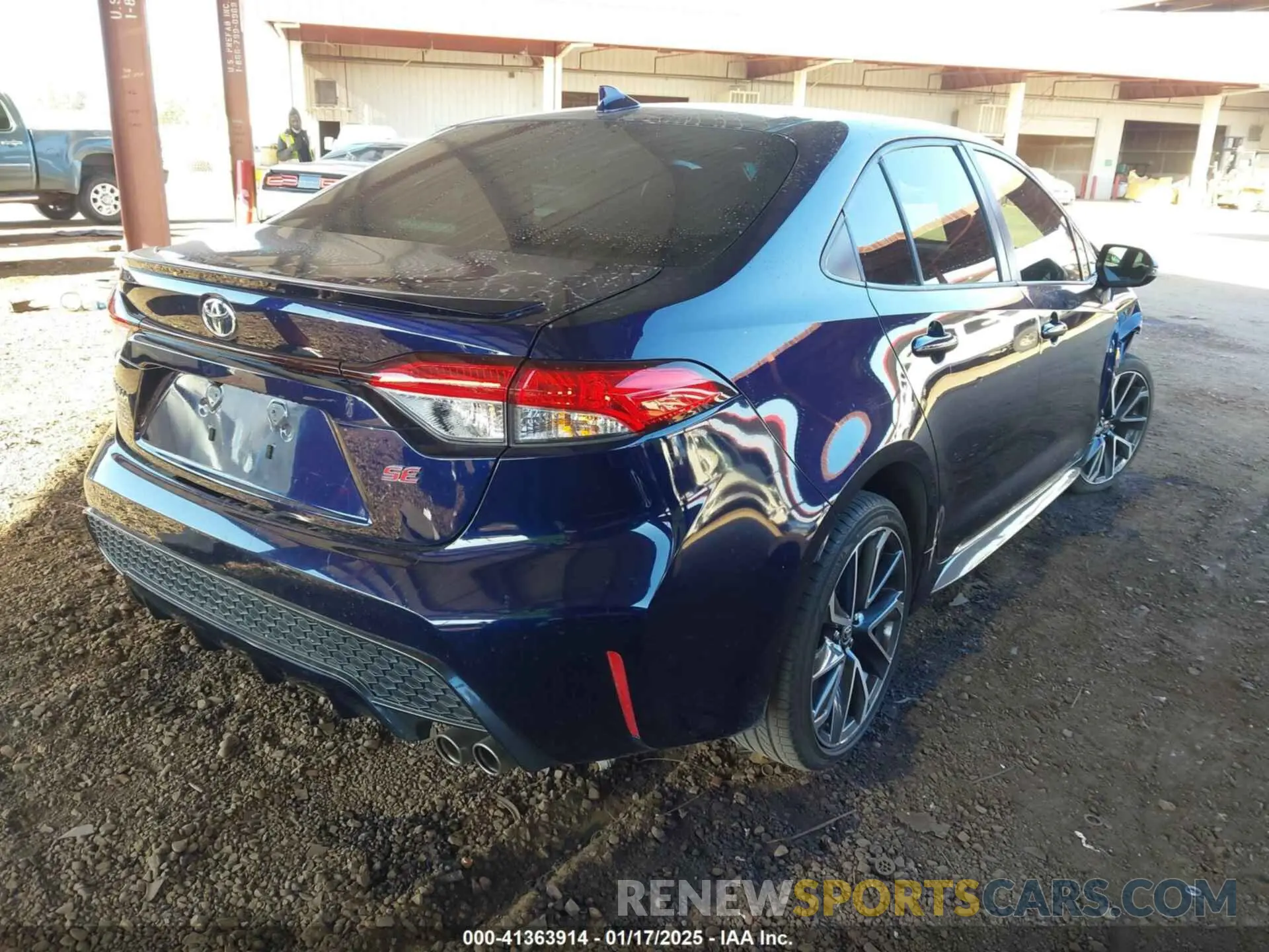 4 fotografías del automóvil dañado JTDP4RCE2LJ018609 TOYOTA COROLLA 2020
