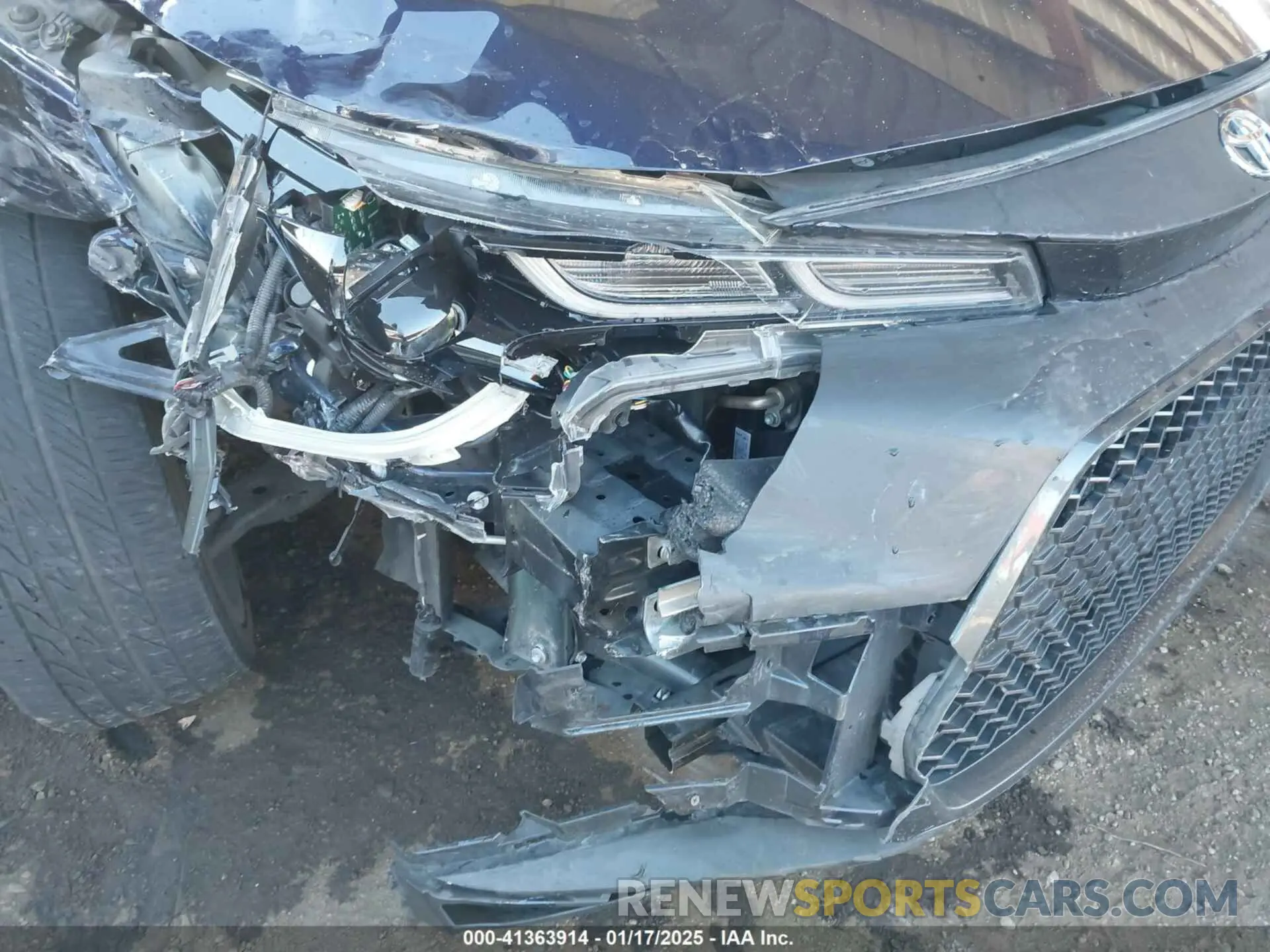 6 fotografías del automóvil dañado JTDP4RCE2LJ018609 TOYOTA COROLLA 2020