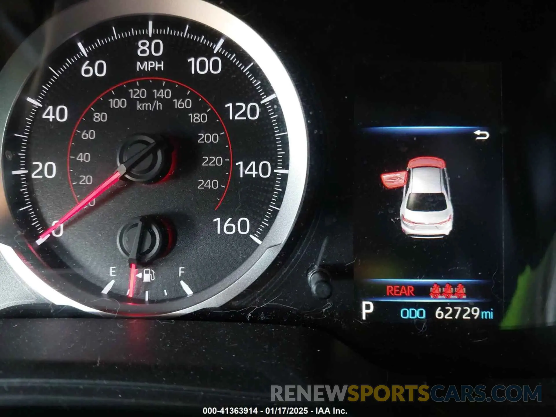 7 fotografías del automóvil dañado JTDP4RCE2LJ018609 TOYOTA COROLLA 2020